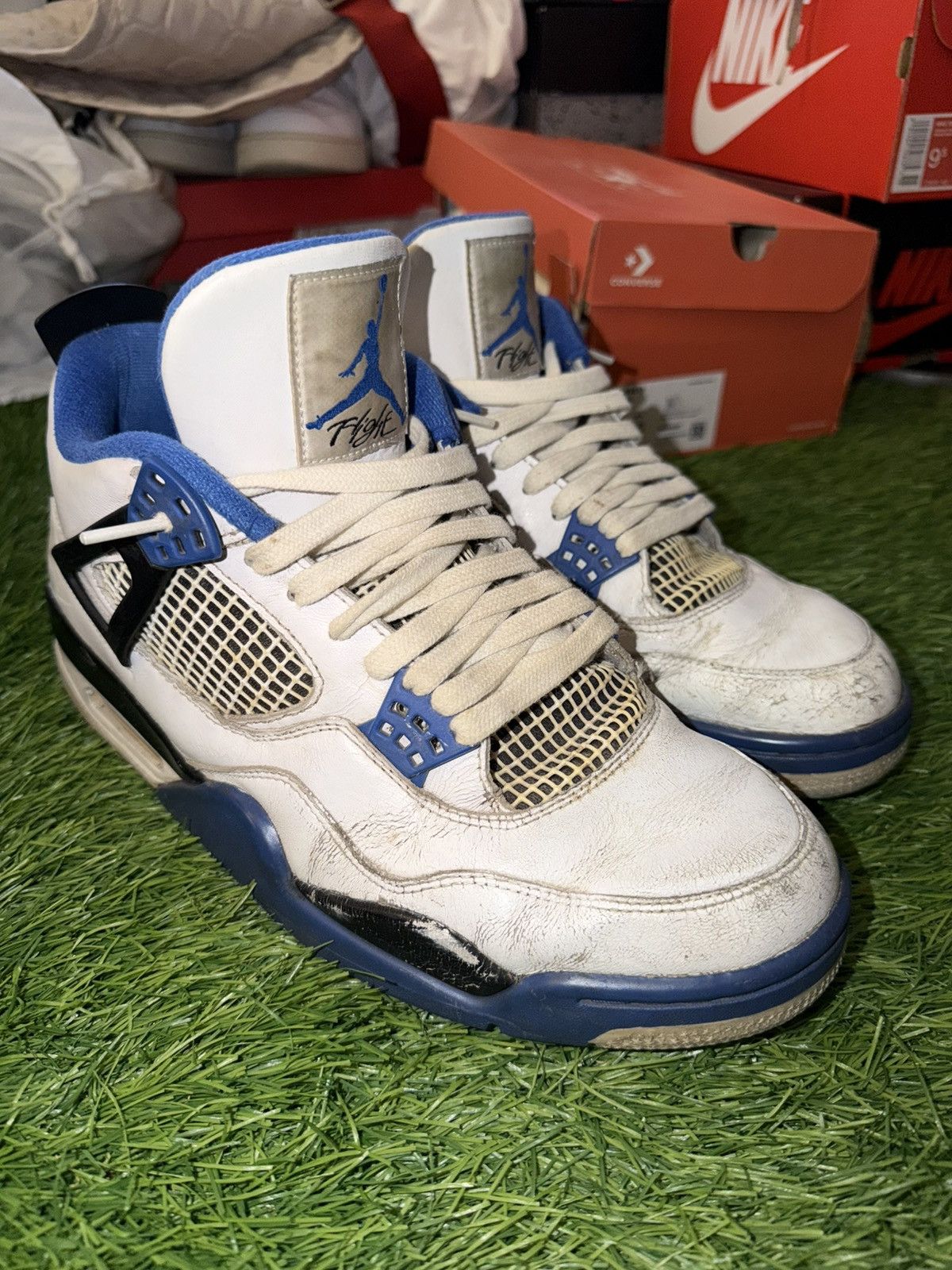 Jordan Brand Air Jordan 4 Retro 'Motorsports' Sneakers Size US 10.5 / EU 43-44 - 1 Thumbnail