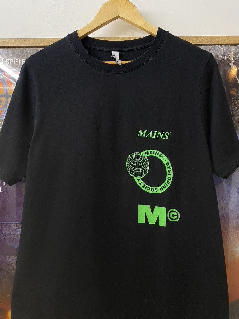 MAINS AW2018 Skepta Mains Dystopian Society T Shirt Size US S / EU 44-46 / 1 - 5 Thumbnail