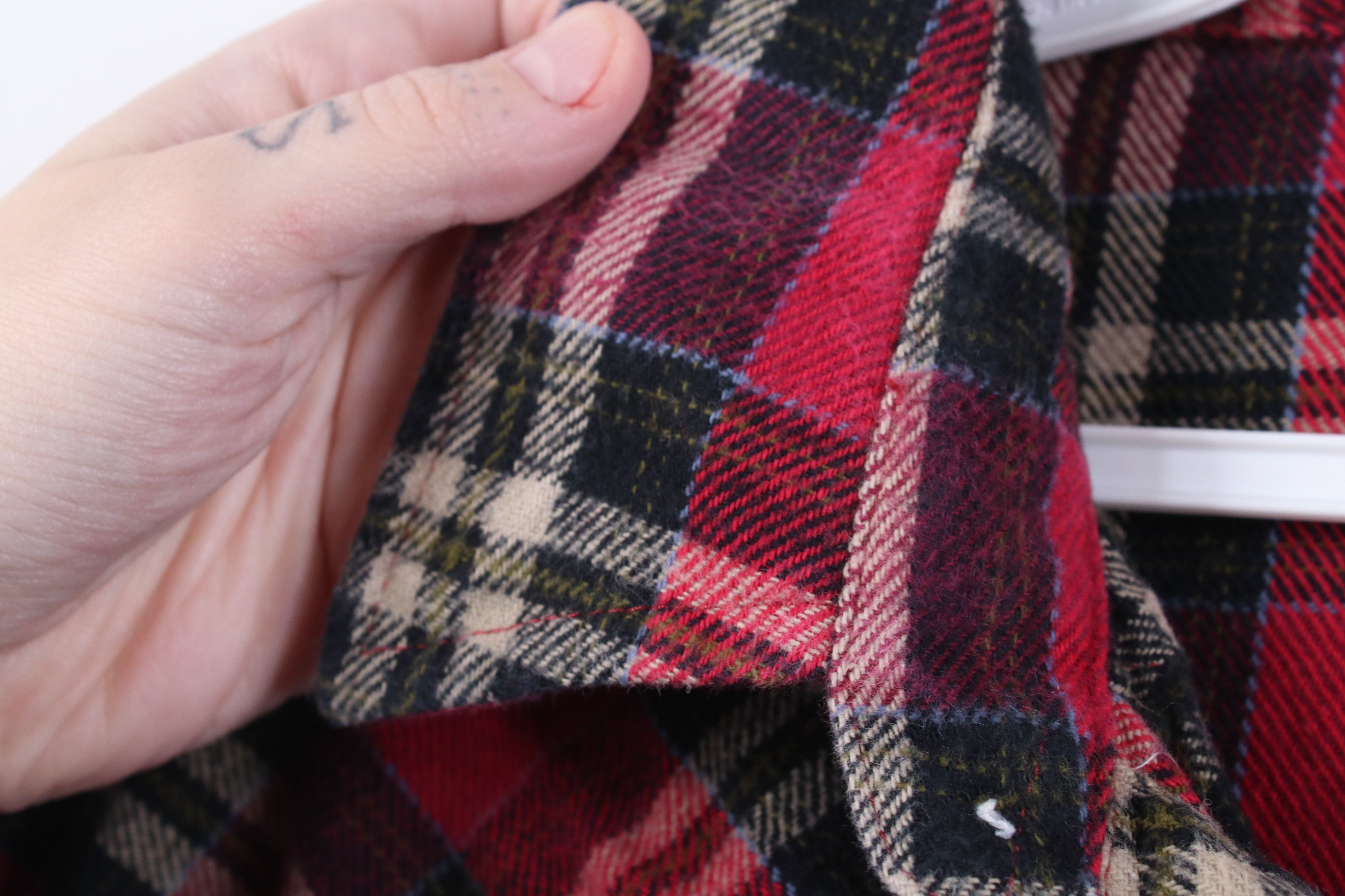 Vintage Vintage 90s Streetwear Western Flannel Snap Button Shirt Size US L / EU 52-54 / 3 - 5 Thumbnail