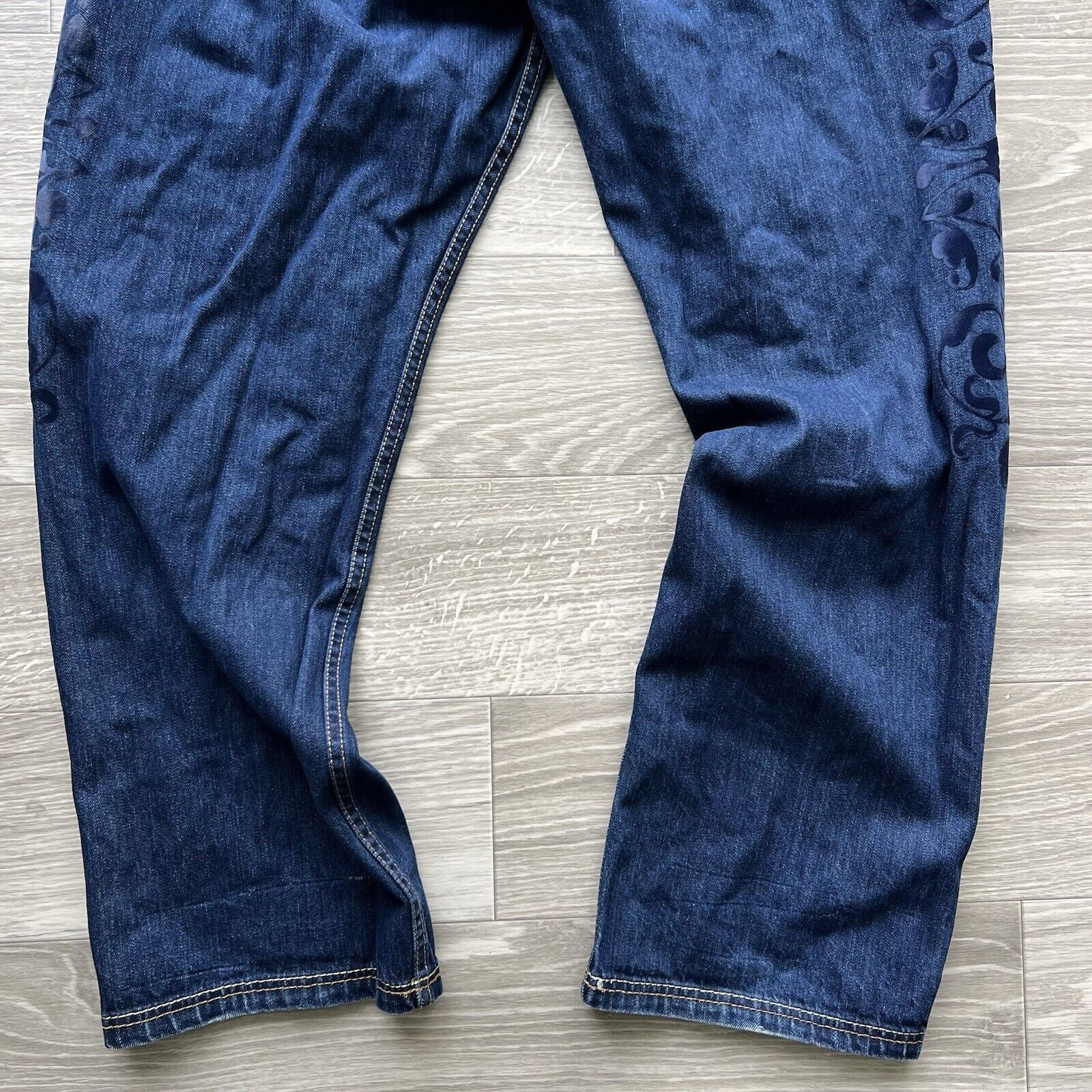Other Vintage CROWN HOLDER Y2K Baggy Emo Grunge Jeans Size US 40 / EU 56 - 9 Thumbnail