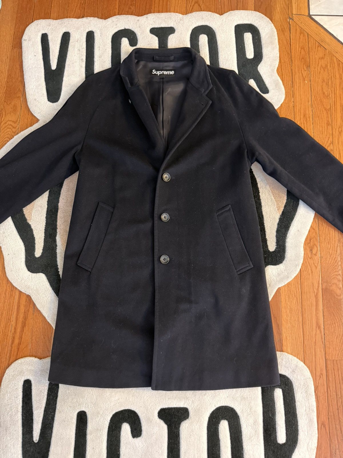 Loro Piana × Supreme Supreme loro piana brown wool overcoat | Grailed