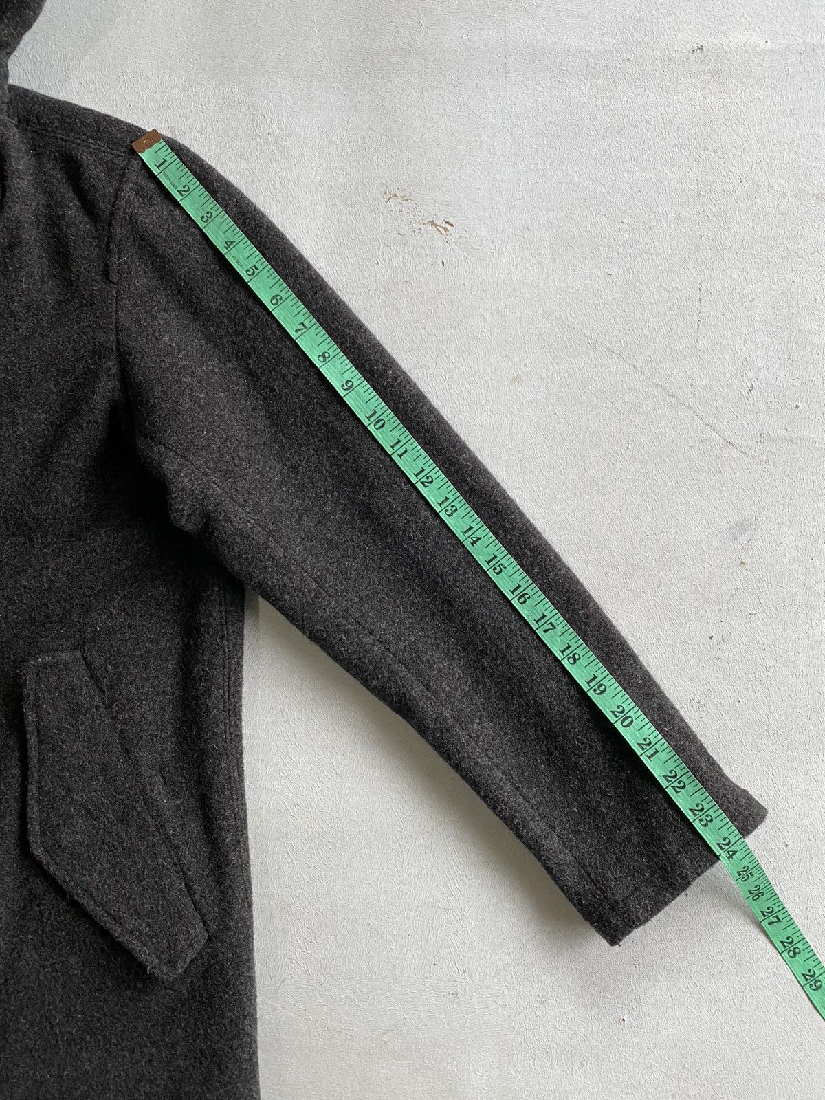 If Six Was Nine × Le Grande Bleu (L.G.B.) × Zucca Zucca Wool Trench Jacket Size US L / EU 52-54 / 3 - 23 Thumbnail