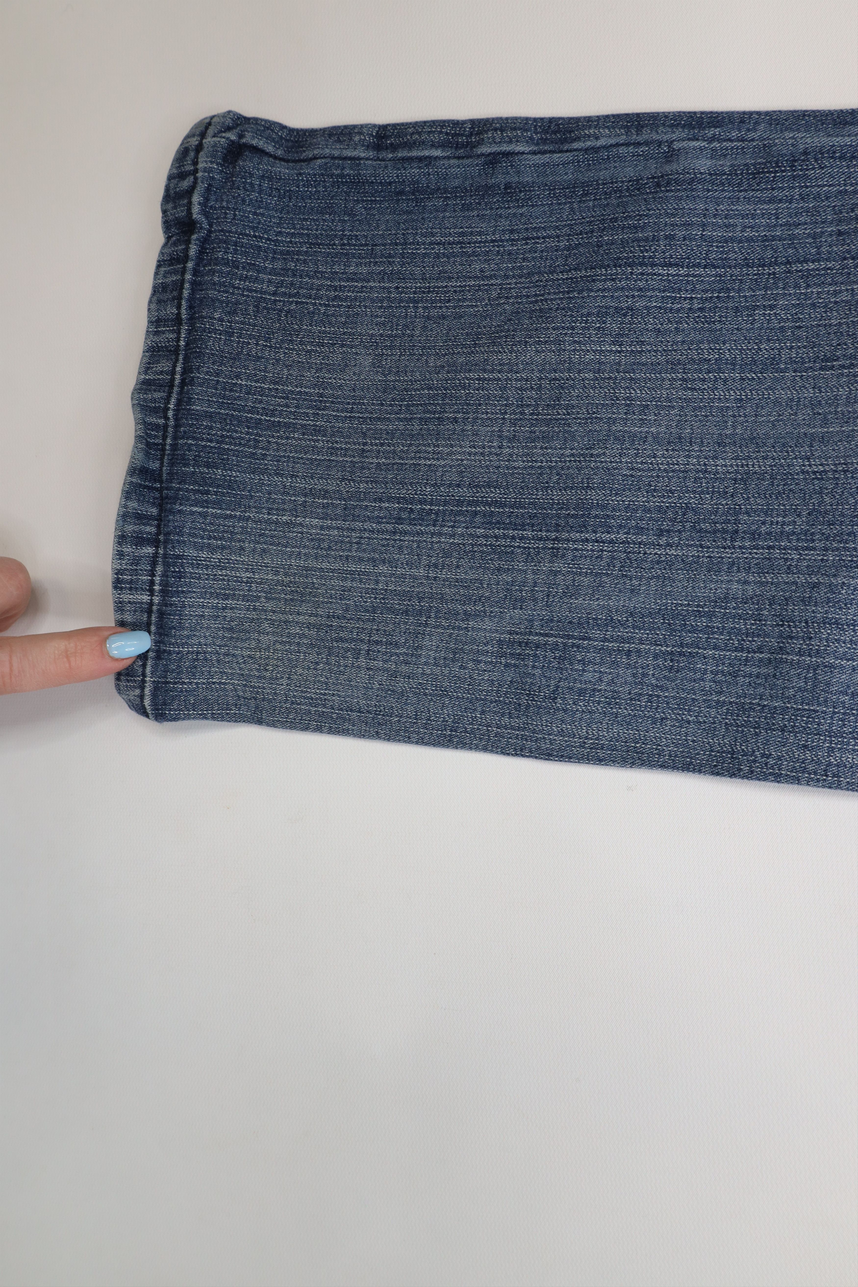 Vintage Vintage Y2K Jessica Simpson Wide Leg Denim Jeans Stretch Size 30" / US 8 / IT 44 - 11 Thumbnail