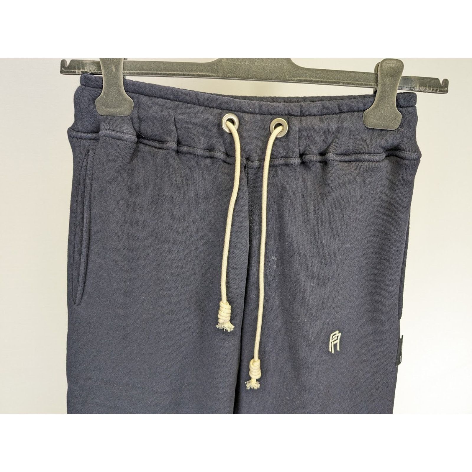 Palm Angels o1rshd1 PA Slim Sweatpant & Jogger in Navy Blue/White Size US 34 / EU 50 - 11 Thumbnail