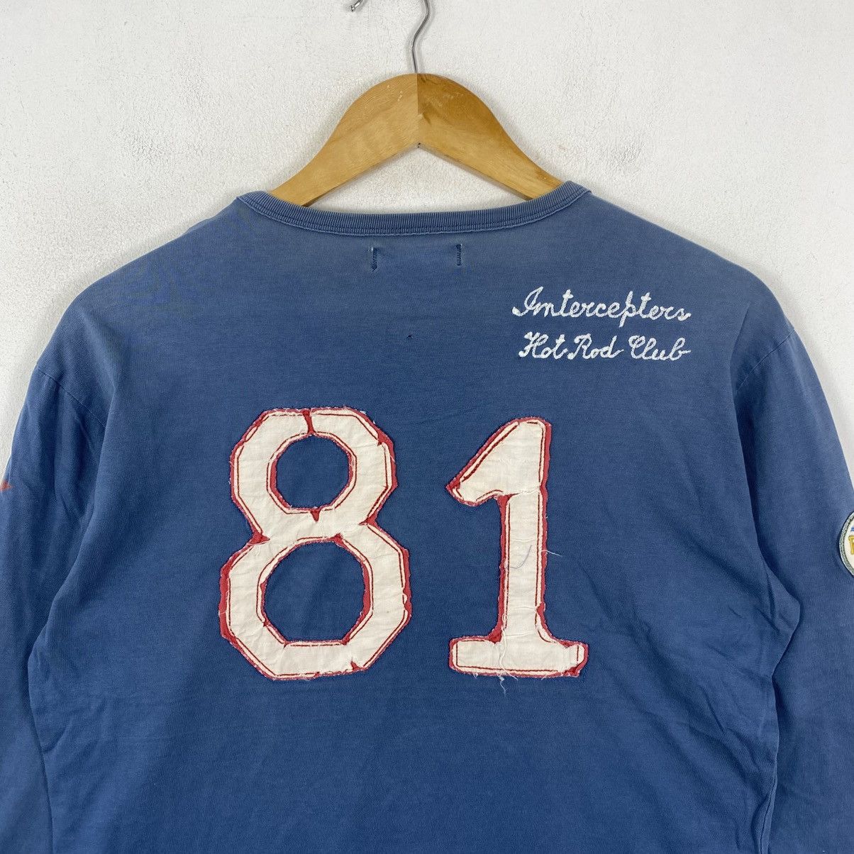 Replay Vtg Replay Blue Racing L/S Tee - 81 Hot Rod Club Size L Size US L / EU 52-54 / 3 - 6 Thumbnail