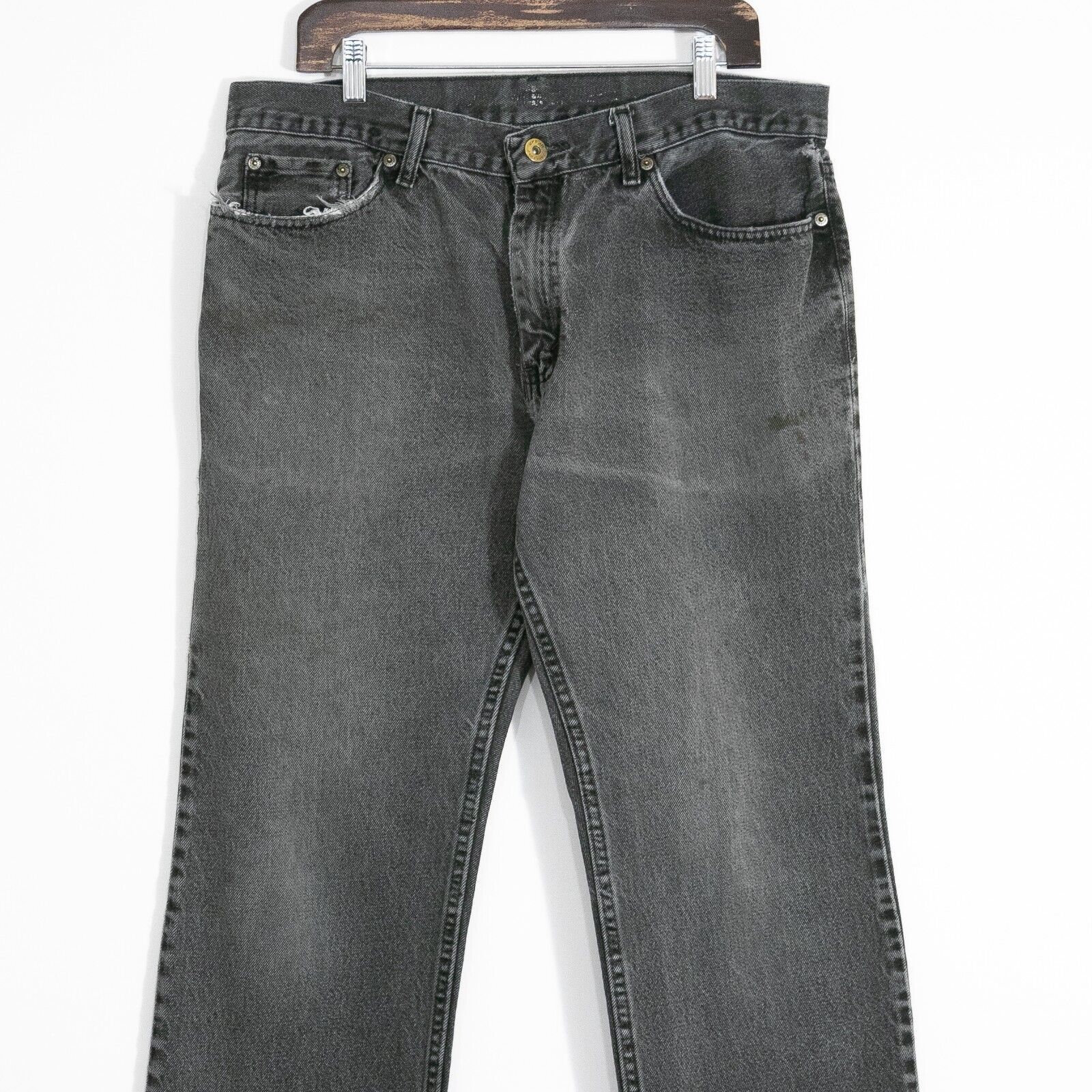 Urban Pipeline × Vintage Vintage Urban Pipeline Jeans 36x30 - Faded Distressed Black Size US 36 / EU 52 - 2 Thumbnail