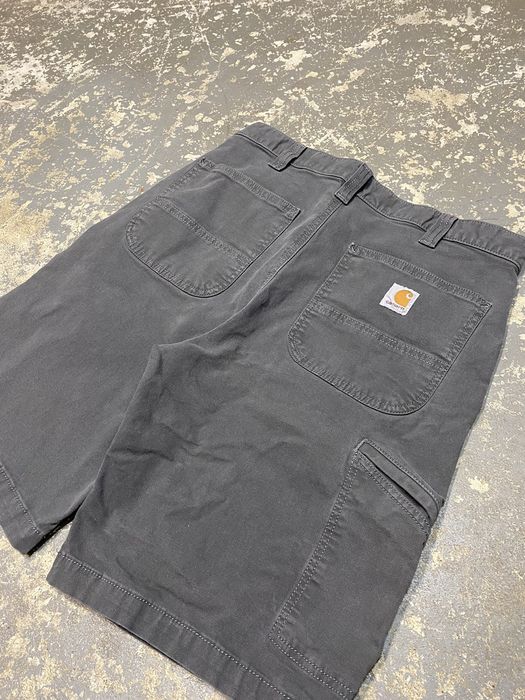 Vintage Carhartt Relaxed Fit Cargo Baggy Shorts Gray Jorts | Grailed