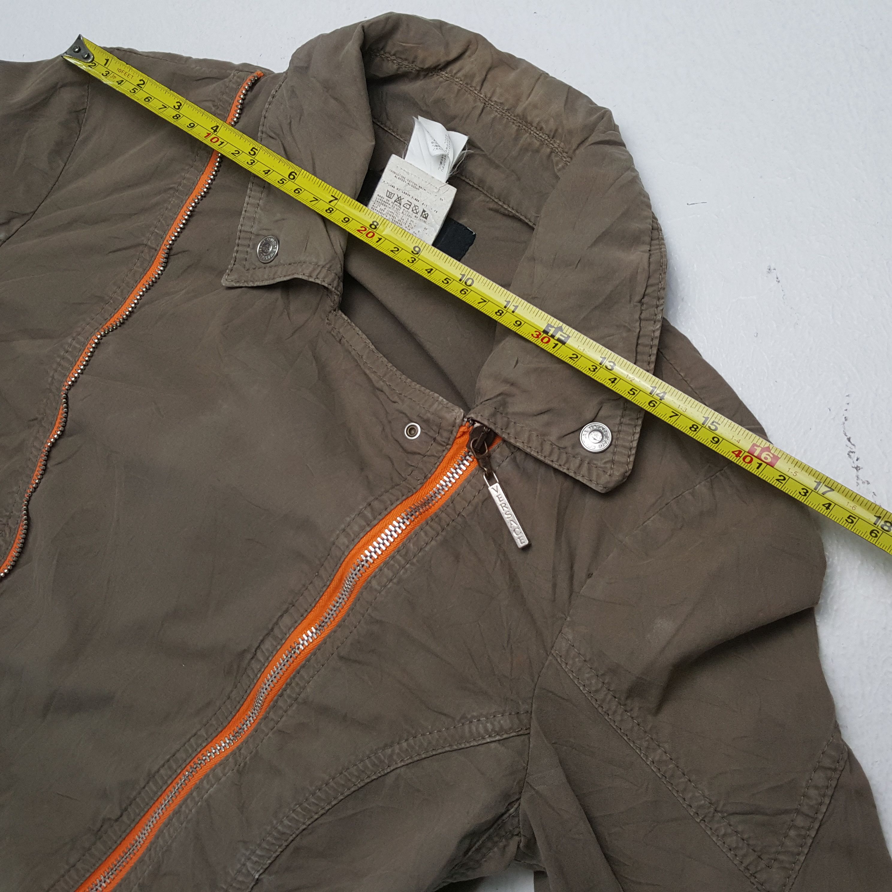 Versace Jeans Couture × Vintage VERSACE JEAN COUTURE Fashion Design Style Jacket Size XS / US 0-2 / IT 36-38 - 4 Thumbnail