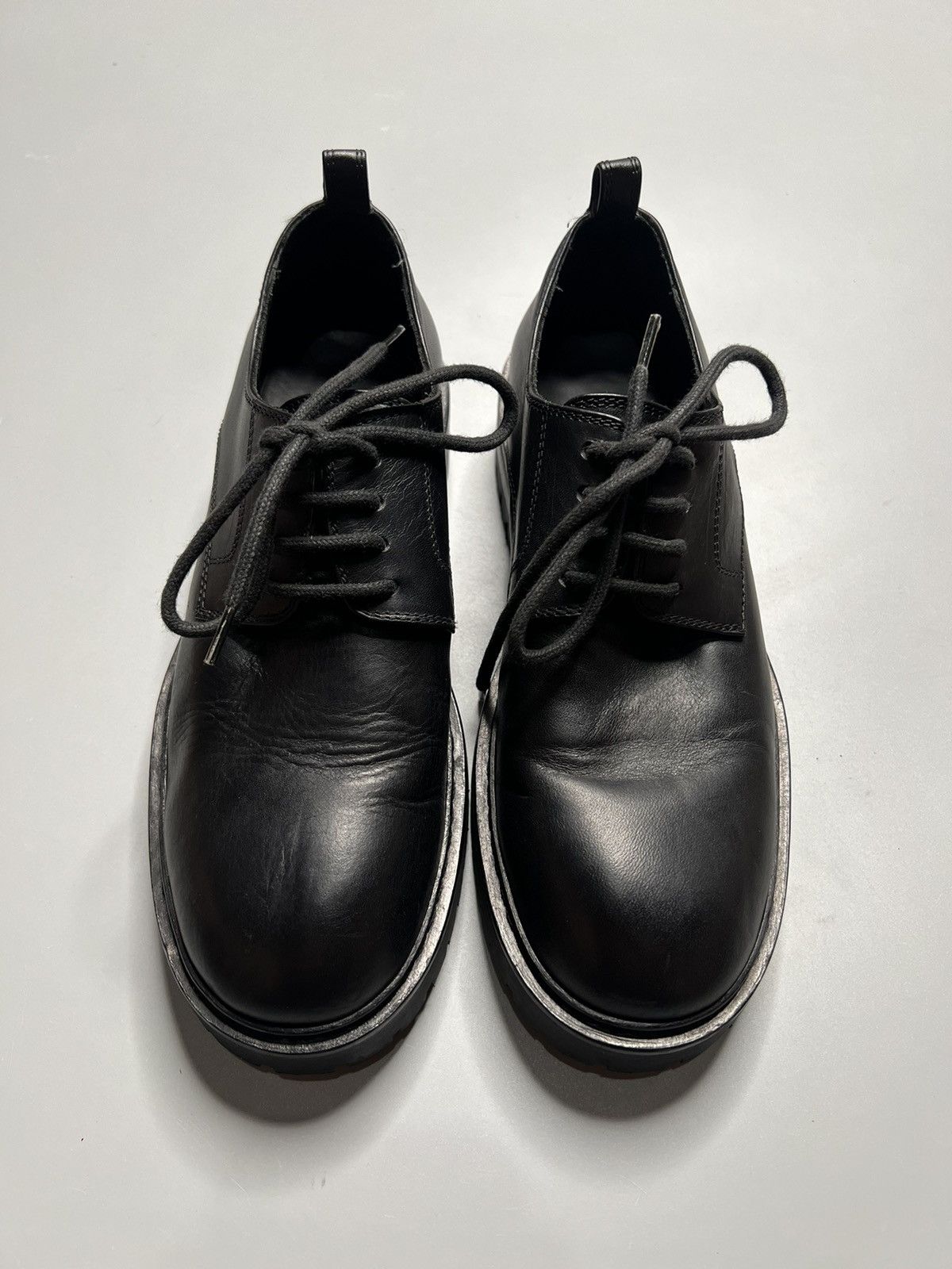 Ann Demeulemeester Ann Demeulemeester Commando Sole Derbies Size US 7.5 / IT 37.5 - 1 Thumbnail