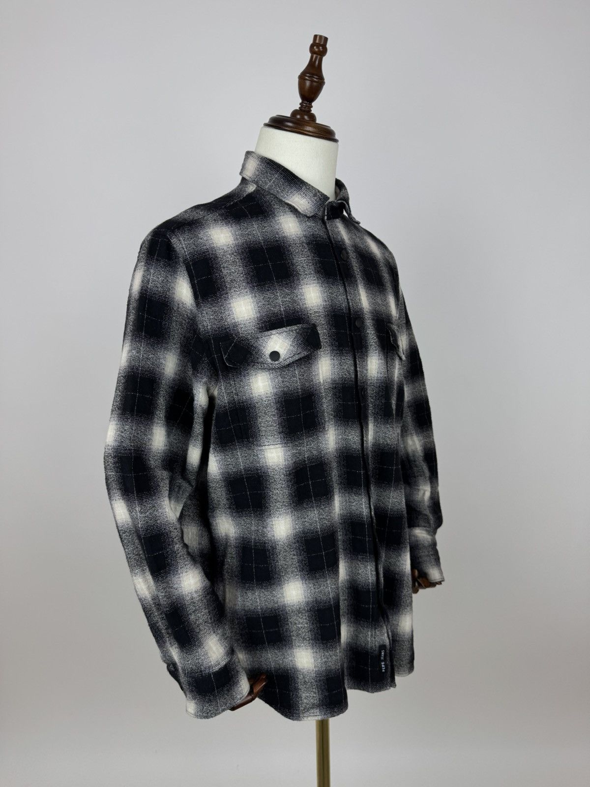 Pepe Jeans Pepe Jeans Plaid flannel shirt long sleeve Checkered Size US XXL / EU 58 / 5 - 4 Thumbnail