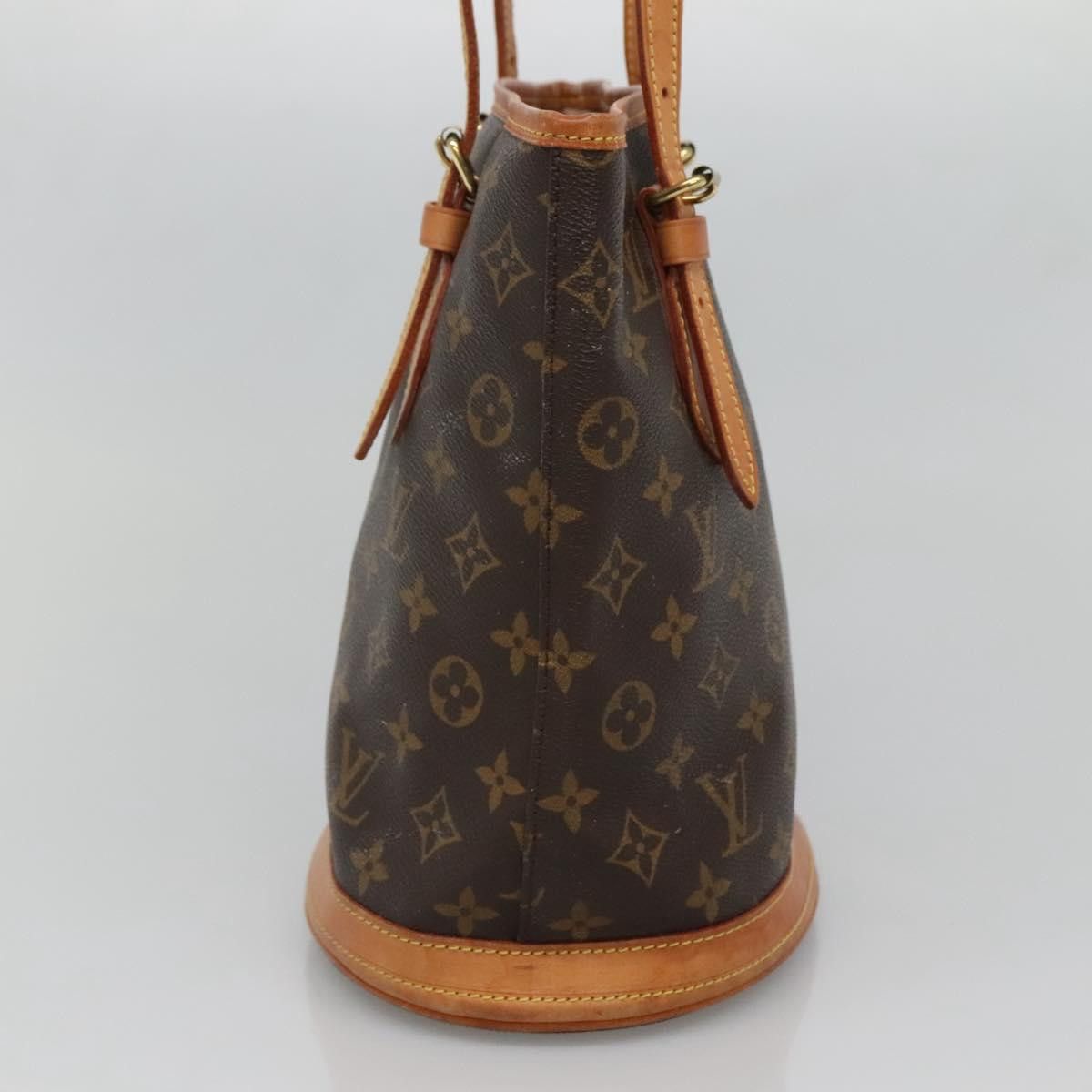 Louis Vuitton LOUIS VUITTON Monogram Bucket PM Shoulder Bag M42238 Size ONE SIZE - 3 Thumbnail