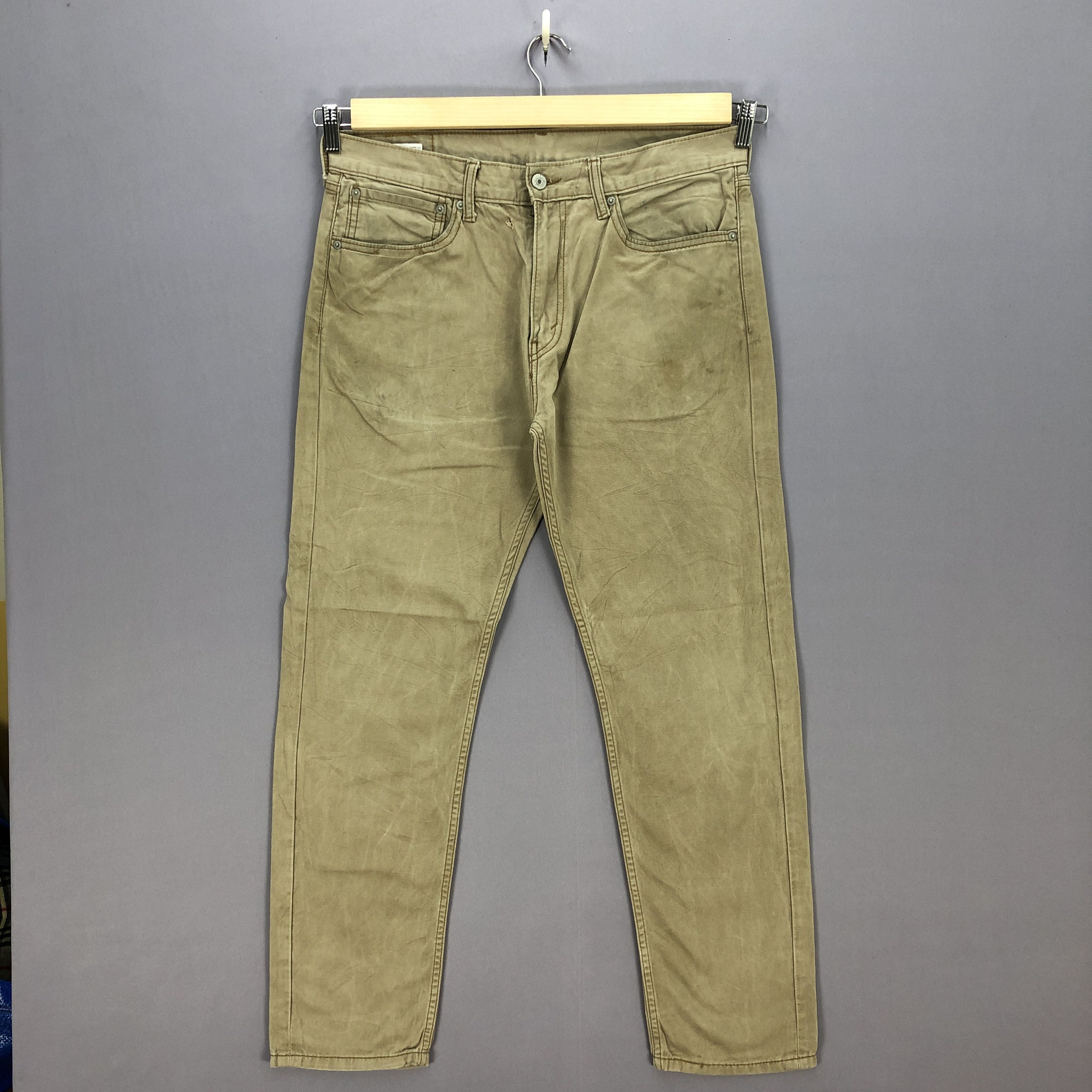 Levi's Vintage Levis Distressed Brown Jeans Levi's Ripped Denim Size US 34 / EU 50 - 3 Thumbnail