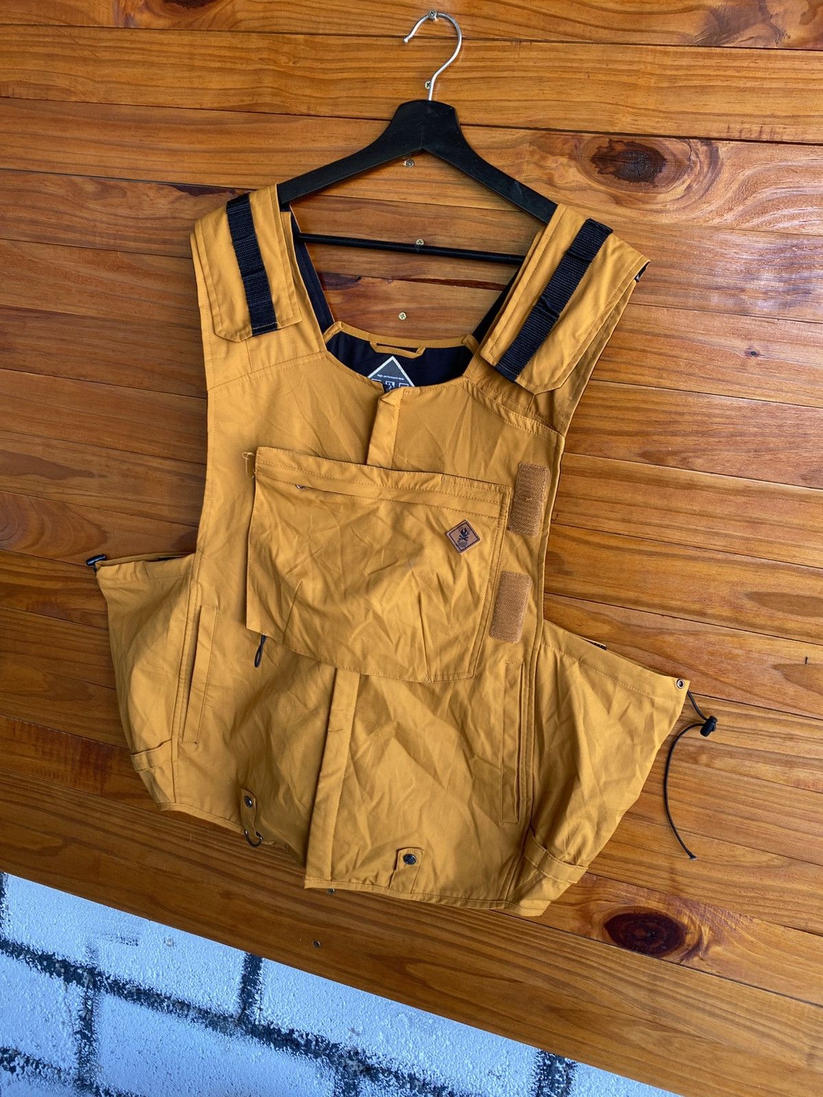 Japanese Brand Flame Tech Outdoor Work Vest – High-Performance, Flame Water Size US XL / EU 56 / 4 - 4 Thumbnail