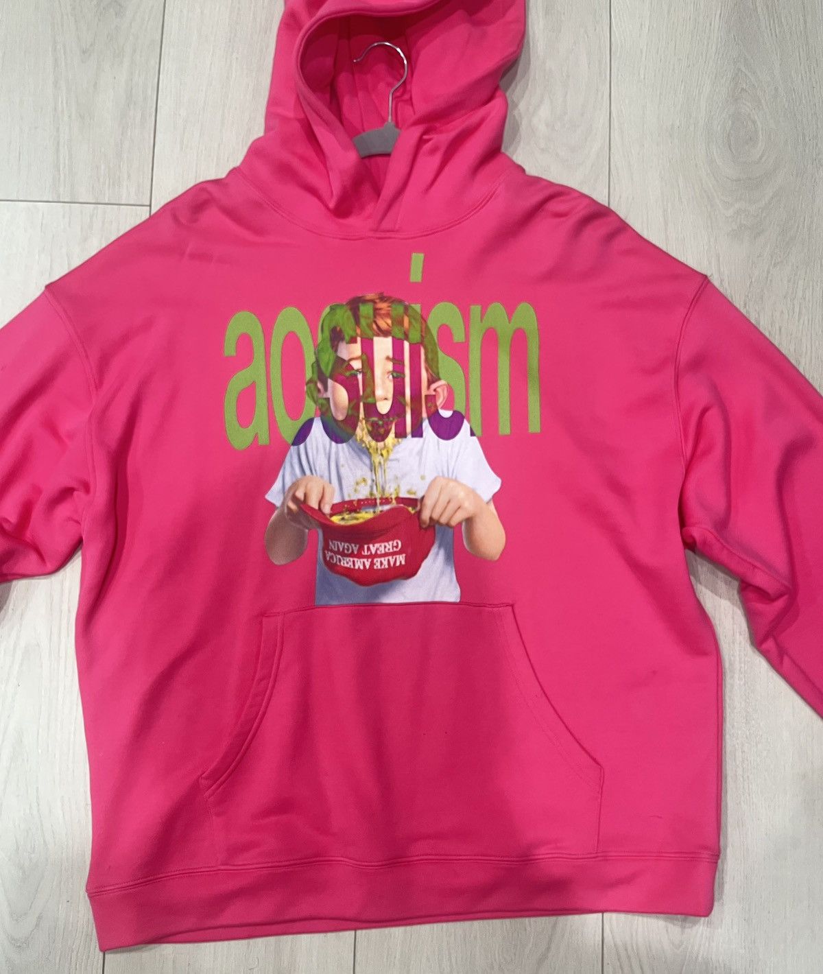 Other AOSUISM MAD pink hoodie Large Size US L / EU 52-54 / 3 - 2 Thumbnail