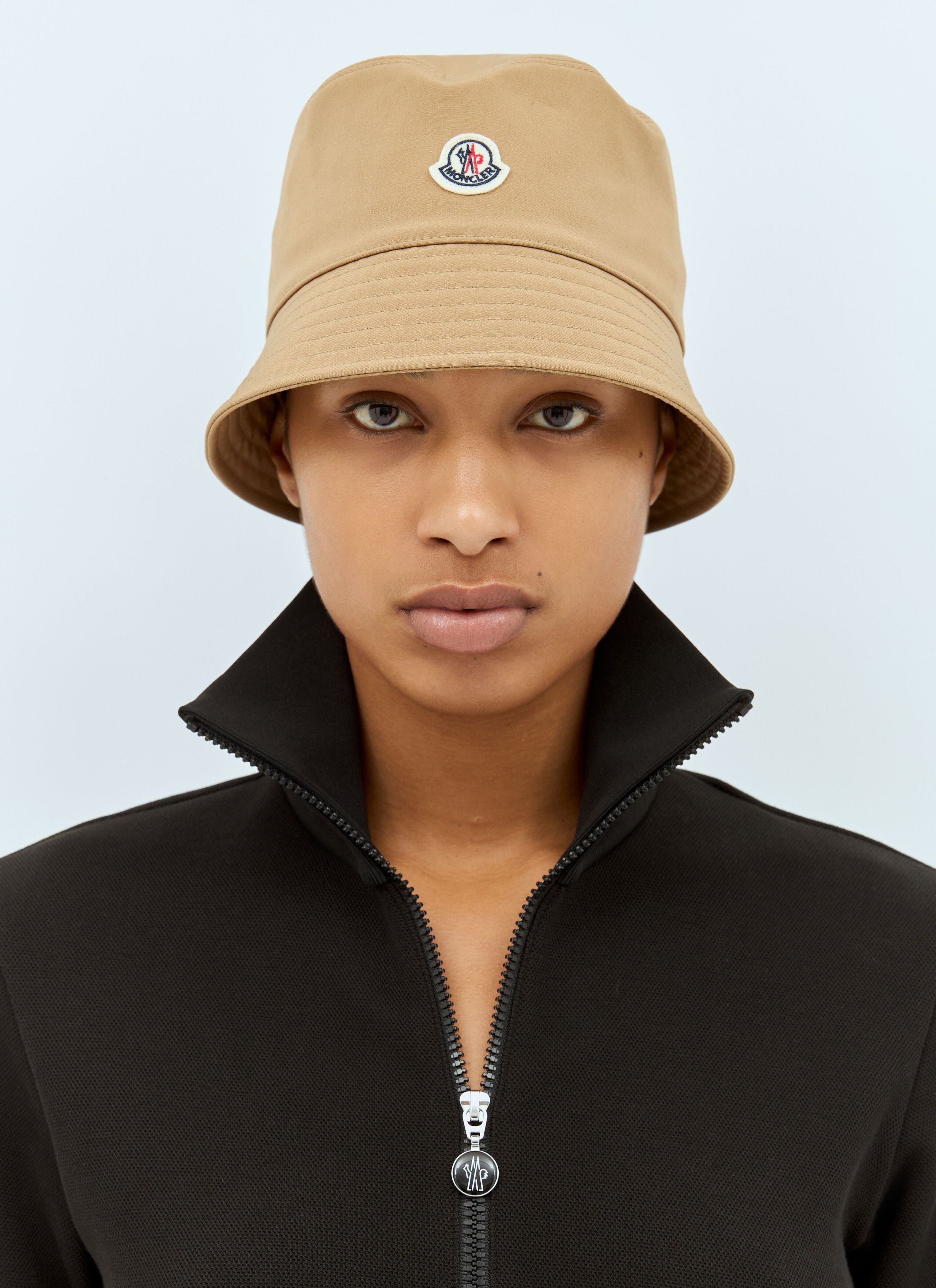 Logo Patch Bucket Hat