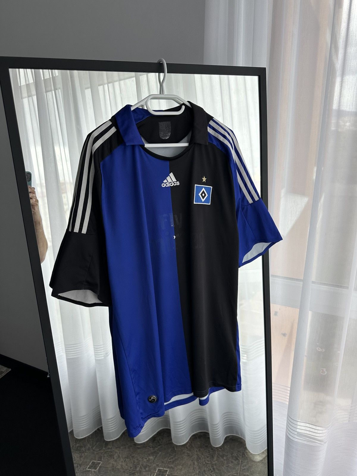Adidas × Vintage Vintage Adidas Hamburg Football Club 2008/09 Jersey Size US XL / EU 56 / 4 - 1 Thumbnail