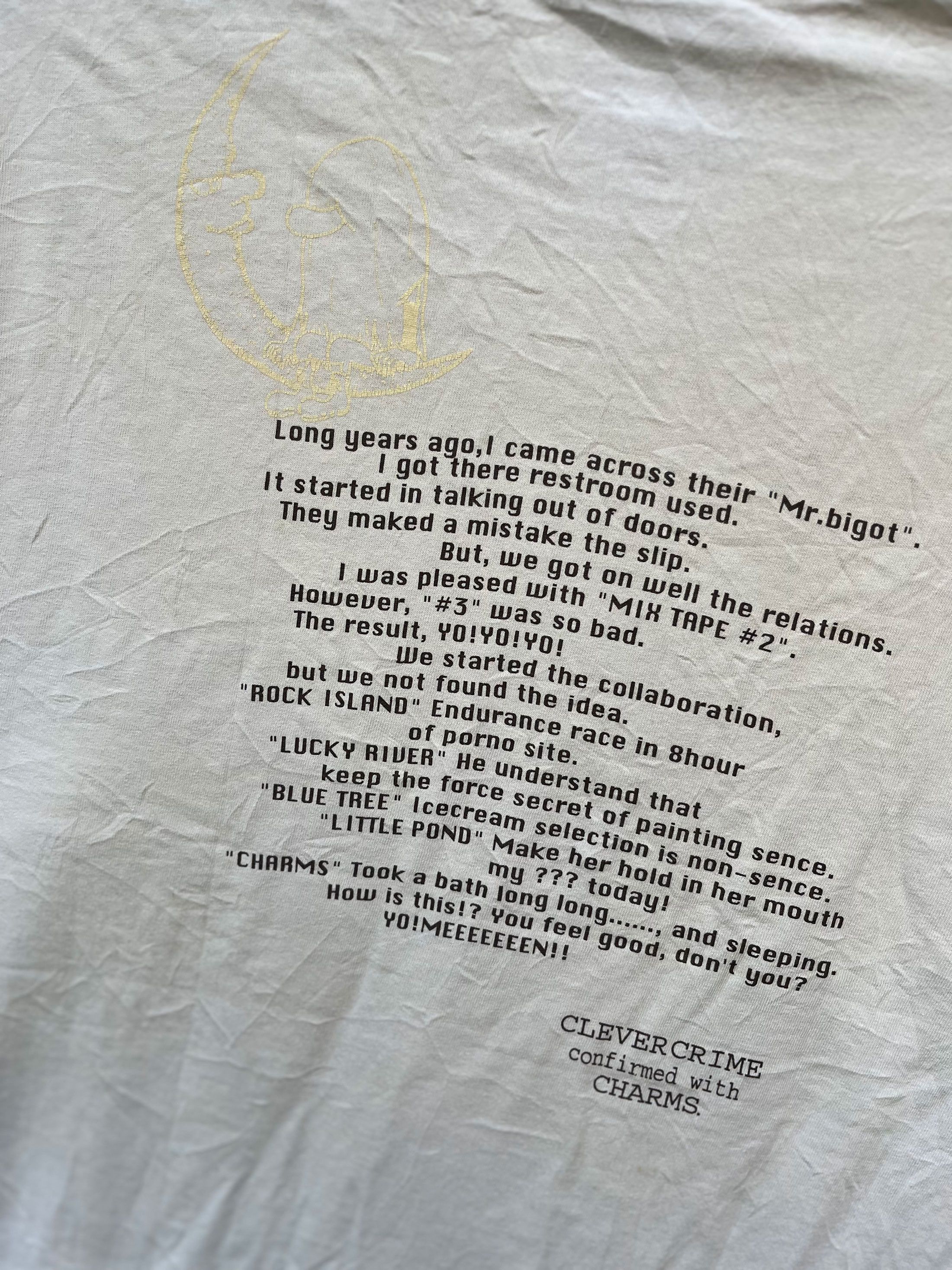 Seditionaries Vintage 90s Oneita Graphic Wording Humor Joke Size US L / EU 52-54 / 3 - 5 Thumbnail