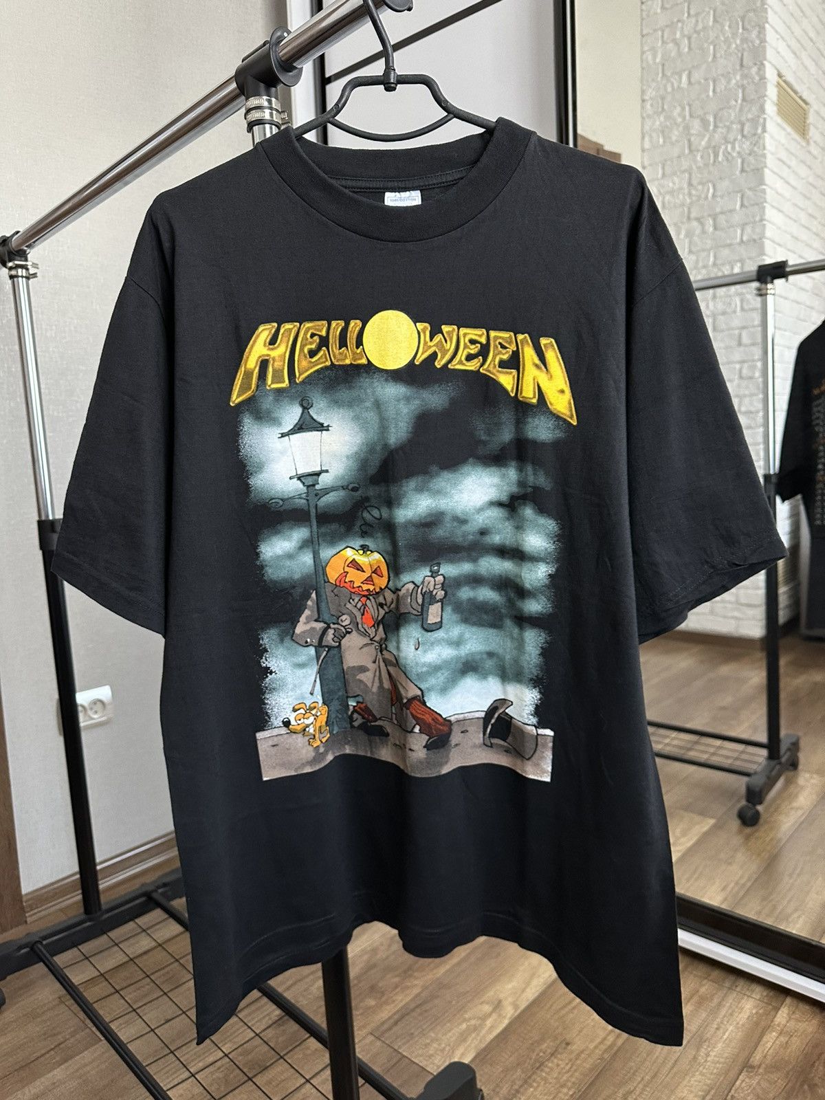 Band Tees 1994 Helloween Master Ring Vintage Tour Band T-Shirt Tee Size US XL / EU 56 / 4 - 3 Thumbnail