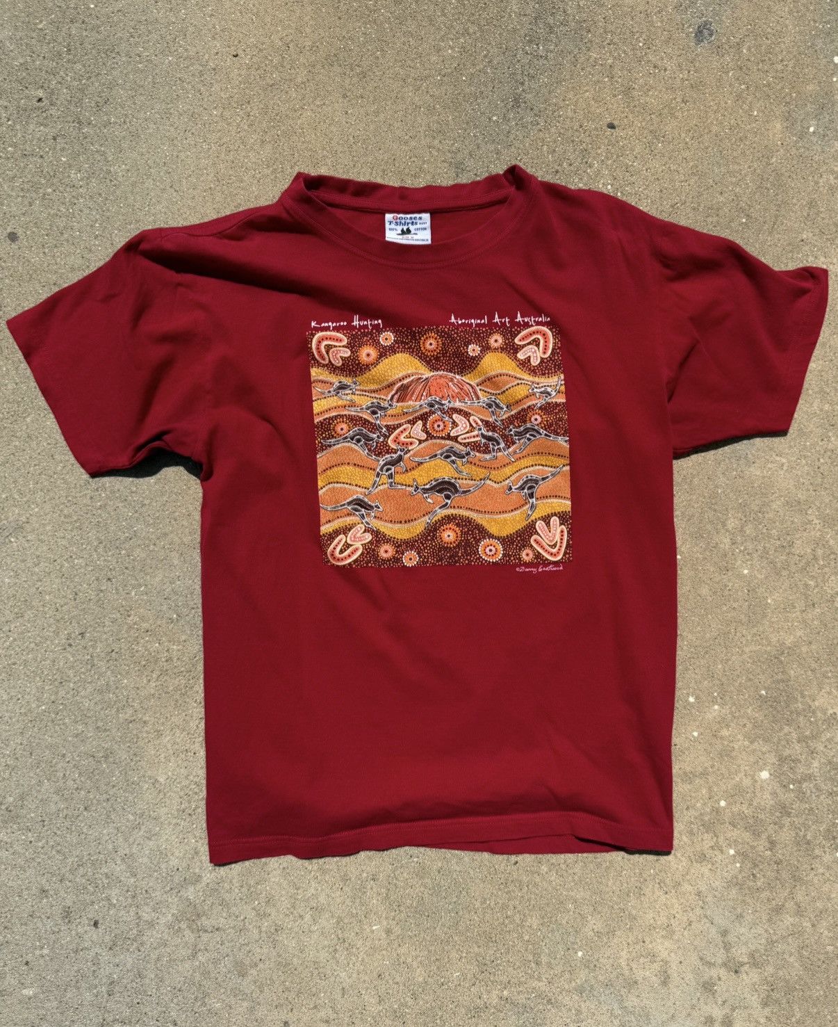 Other "Kangaroo Hunting" Art Australia Red T Shirt Size US M / EU 48-50 / 2 - 1 Thumbnail