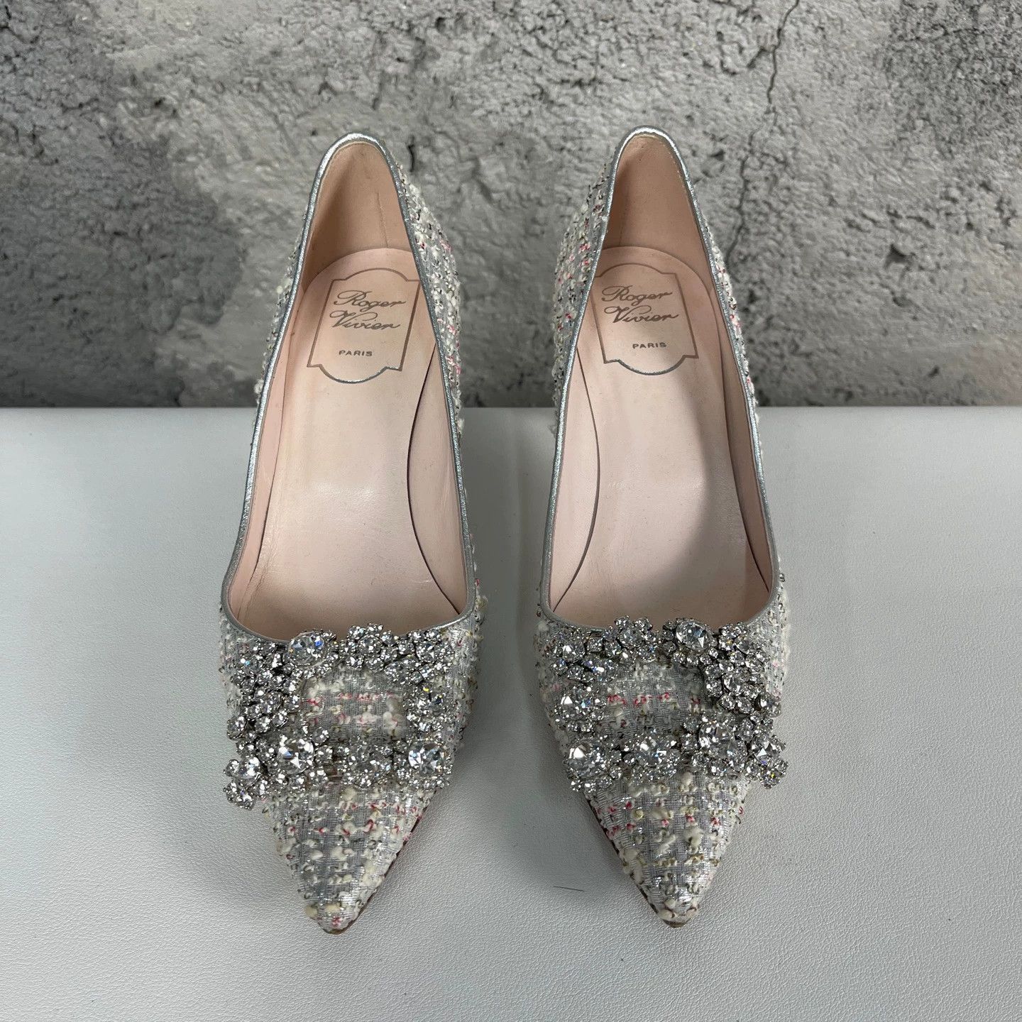 Roger Vivier Roger Vivier Crystal Buckle High Heels 36.5 Size US 6 / IT 36 - 7 Thumbnail