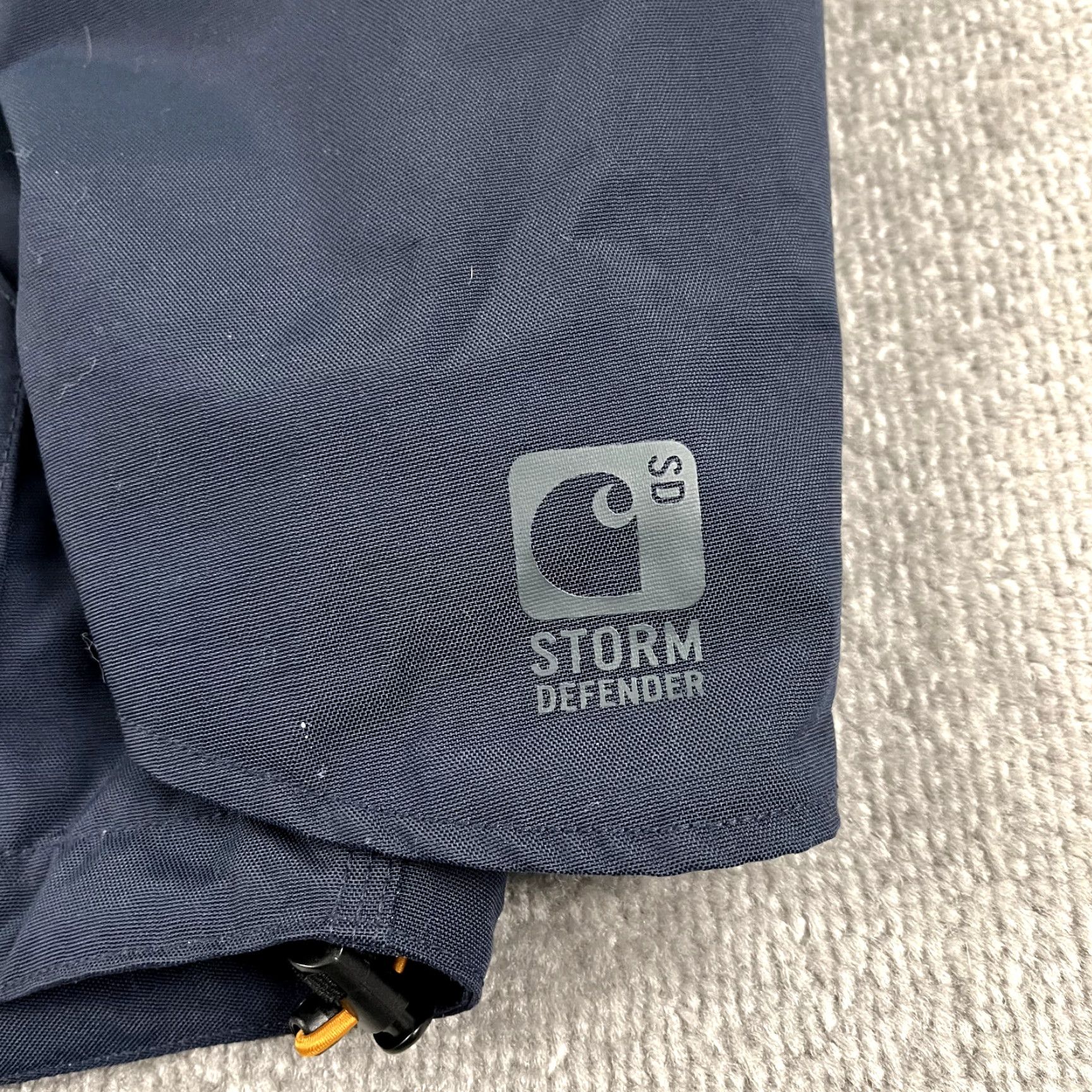 Carhartt Carhartt Jacket Mens 2XL Blue Shoreline Storm Defender Rain Workwear Size US XXL / EU 58 / 5 - 2 Thumbnail