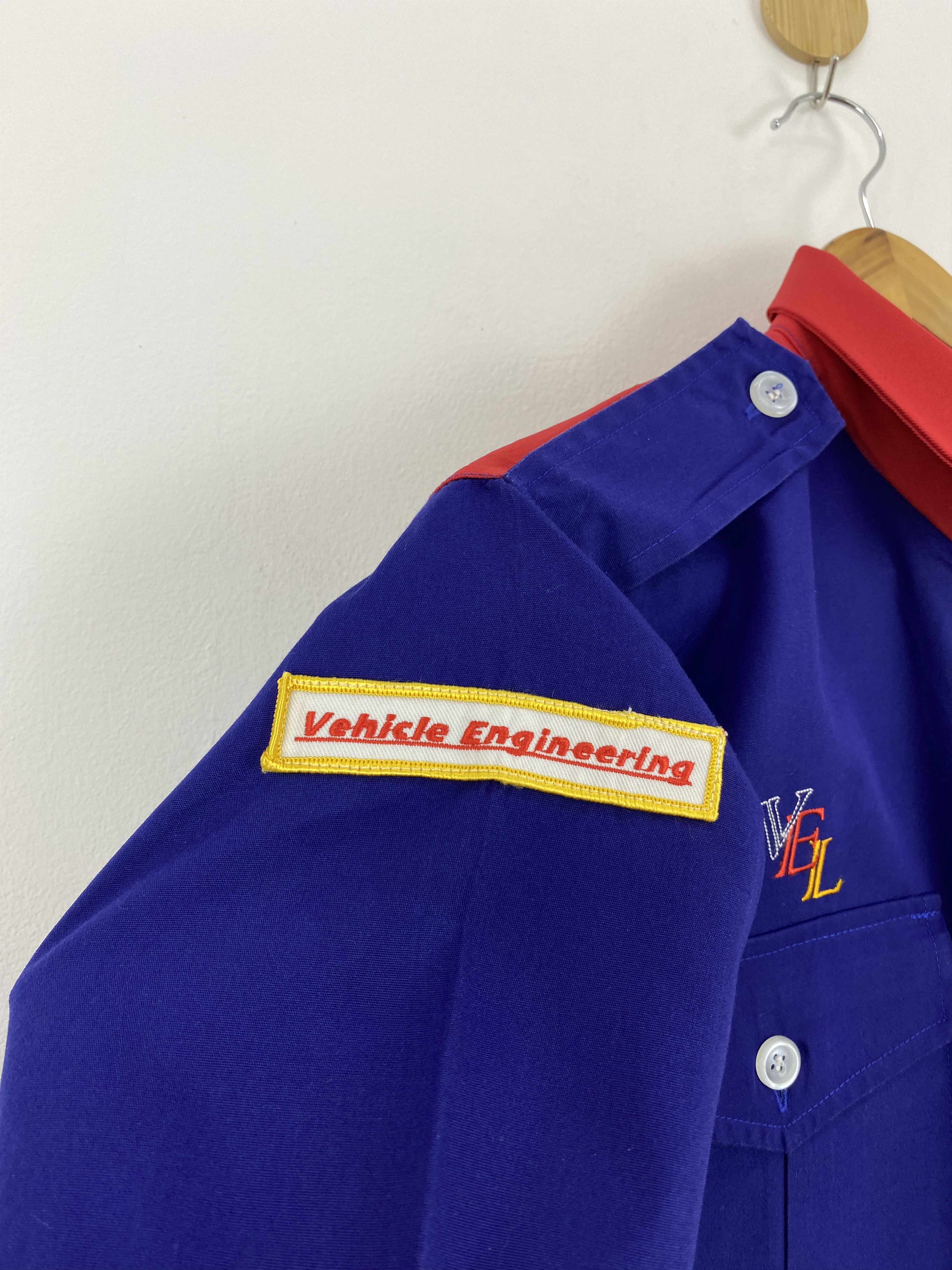 Japanese Brand × Vintage 80s Vintage Japanese Brand Worker Button Up Workwear J1804 Size US M / EU 48-50 / 2 - 7 Thumbnail