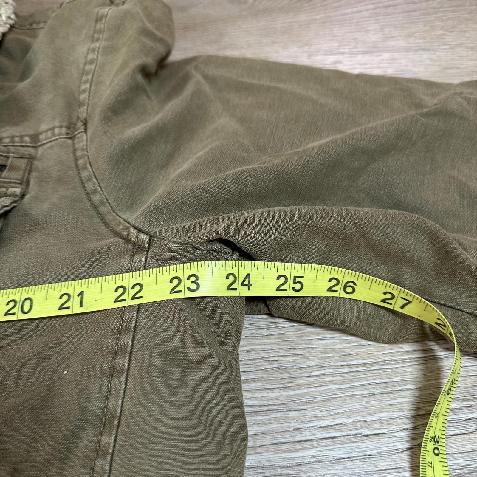 Levi's Levi's Men's Utility Jacket Size M Tan Sherpa Lined Size US M / EU 48-50 / 2 - 9 Thumbnail