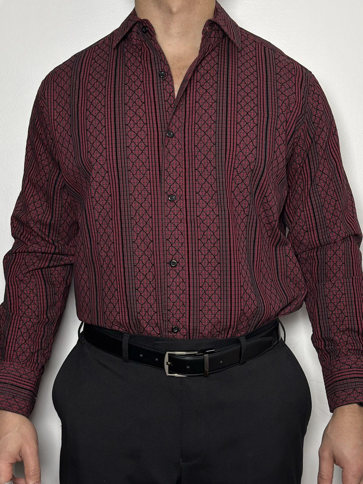 Beverly Hills Polo Club Vintage Beverly Hills Polo Club Black Paisley Button Up Size US S / EU 44-46 / 1 - 3 Thumbnail