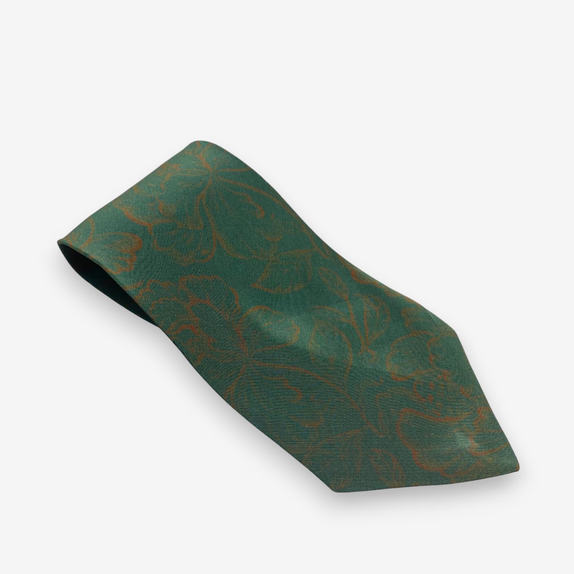 Borsalino Vintage Borsalino SILK Necktie Cravate Pure Silk Neck Tie Size ONE SIZE - 1 Thumbnail