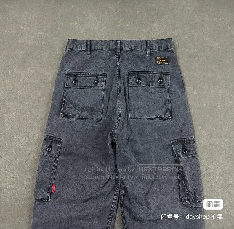Wtaps Wtaps size 1 Black washed work pants Size US 39 - 5 Thumbnail