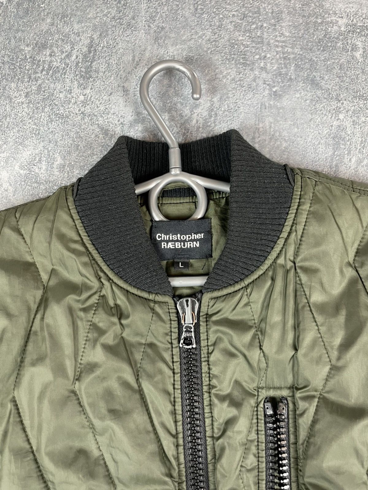 Christopher Raeburn RARE Christopher Raeburn Y2K japanese olive bomber jacket Size US M / EU 48-50 / 2 - 4 Thumbnail