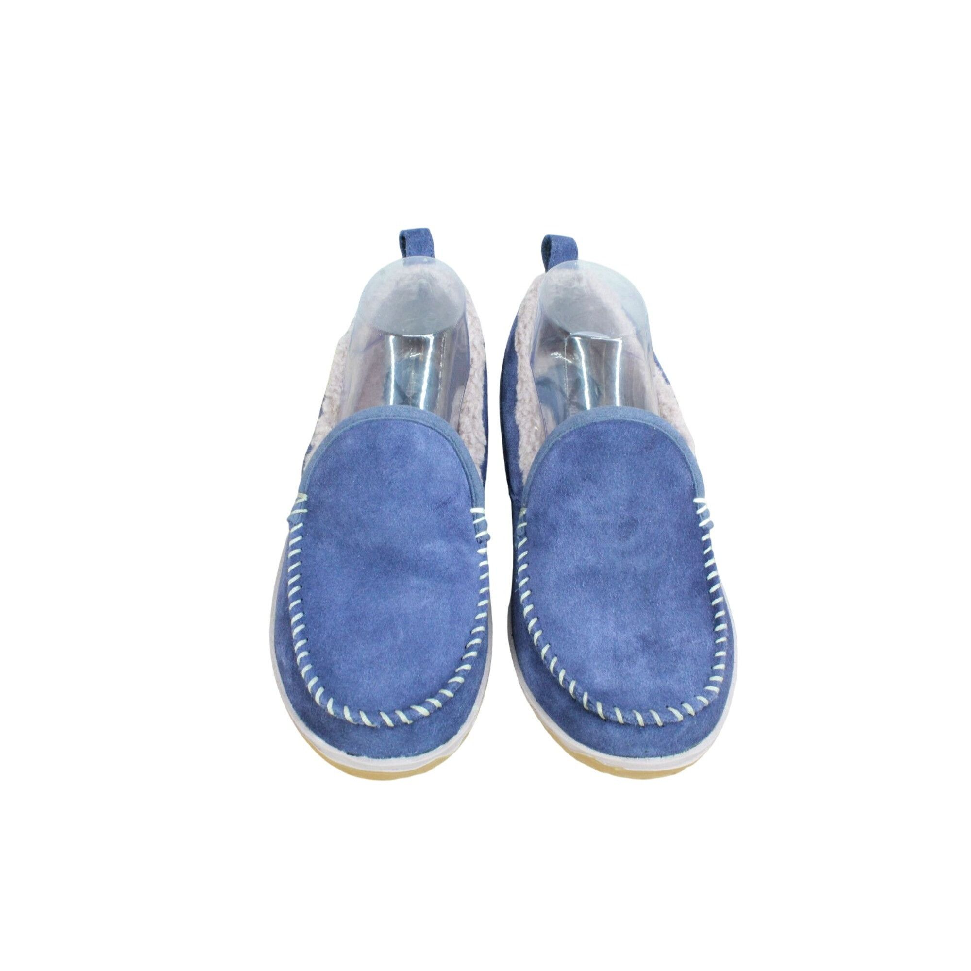 L.L. Bean L.L.Bean Purple Suede Fleece Moc Slippers Women’s 8M Size US 8 / IT 38 - 5 Thumbnail