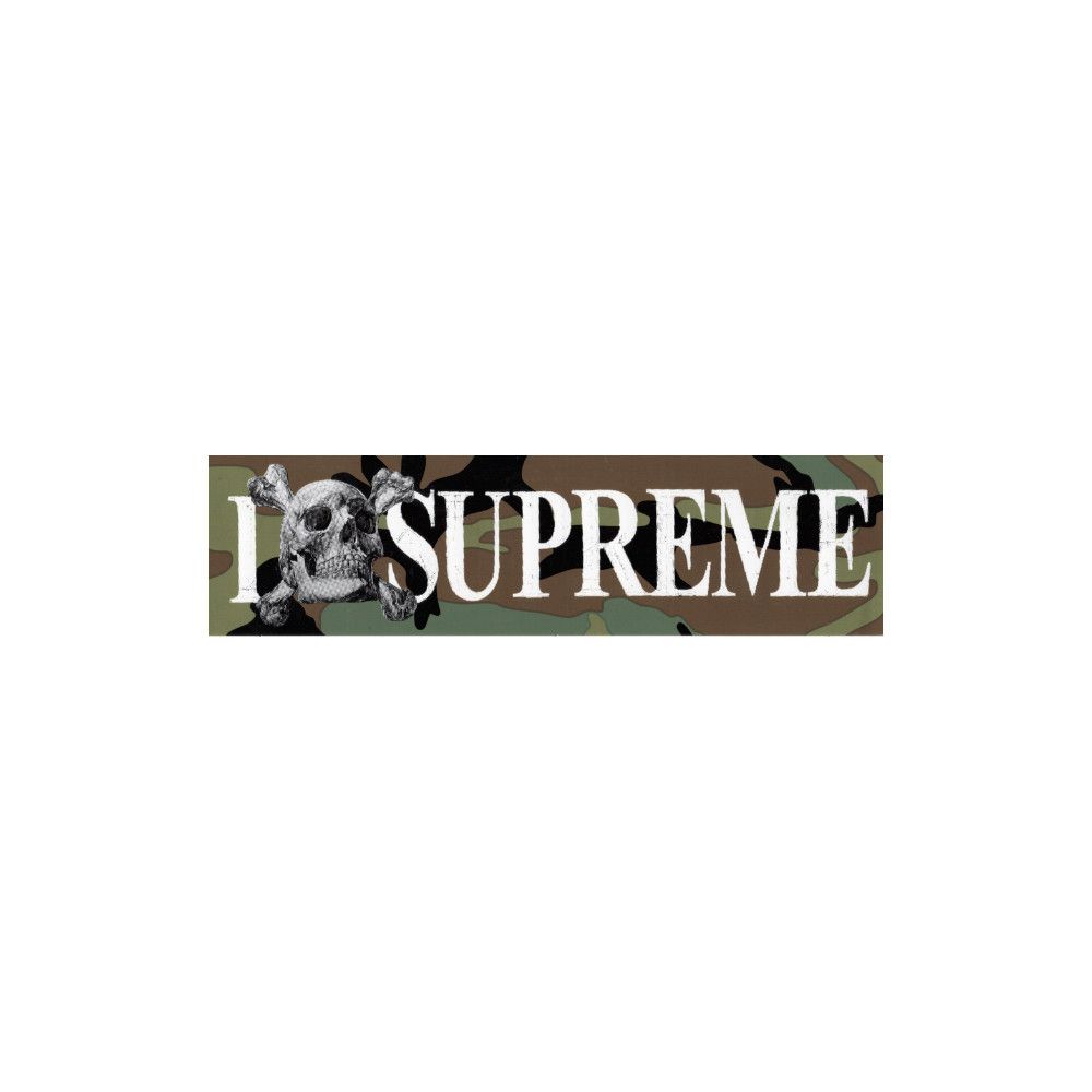 Supreme Supreme Skull Camo Sticker Size ONE SIZE - 1 Preview