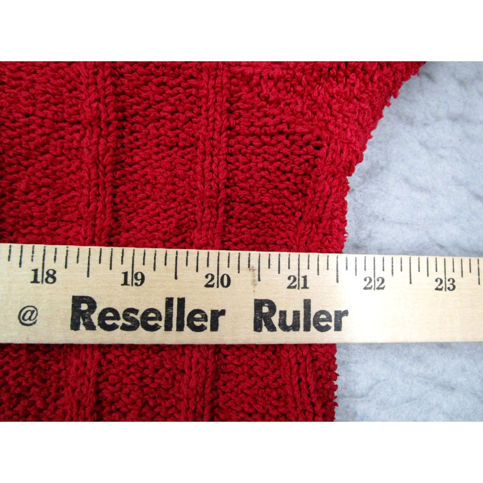Orvis VINTAGE Orvis Cardigan Sweater Womens XL Red Button Front Rib Knit Made USA Size XL / US 12-14 / IT 48-50 - 6 Thumbnail