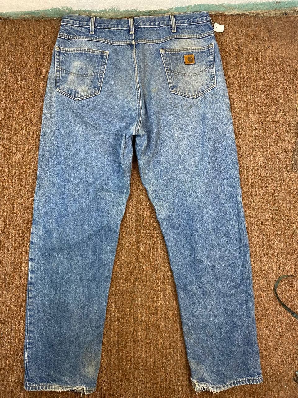 Carhartt vintage carhartt flannel lining denim nice design Size US 39 - 1 Thumbnail
