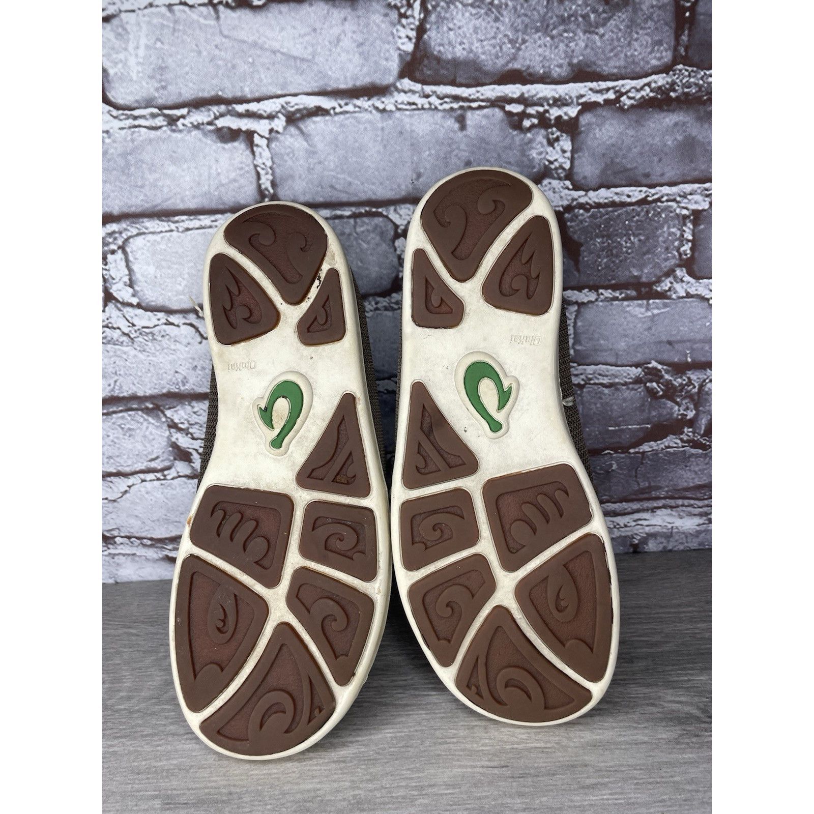 Olukai OluKai Brown Nohea Mesh Slip On Loafers Casual Beach Shoes M Size US 8.5 / EU 41-42 - 15 Thumbnail
