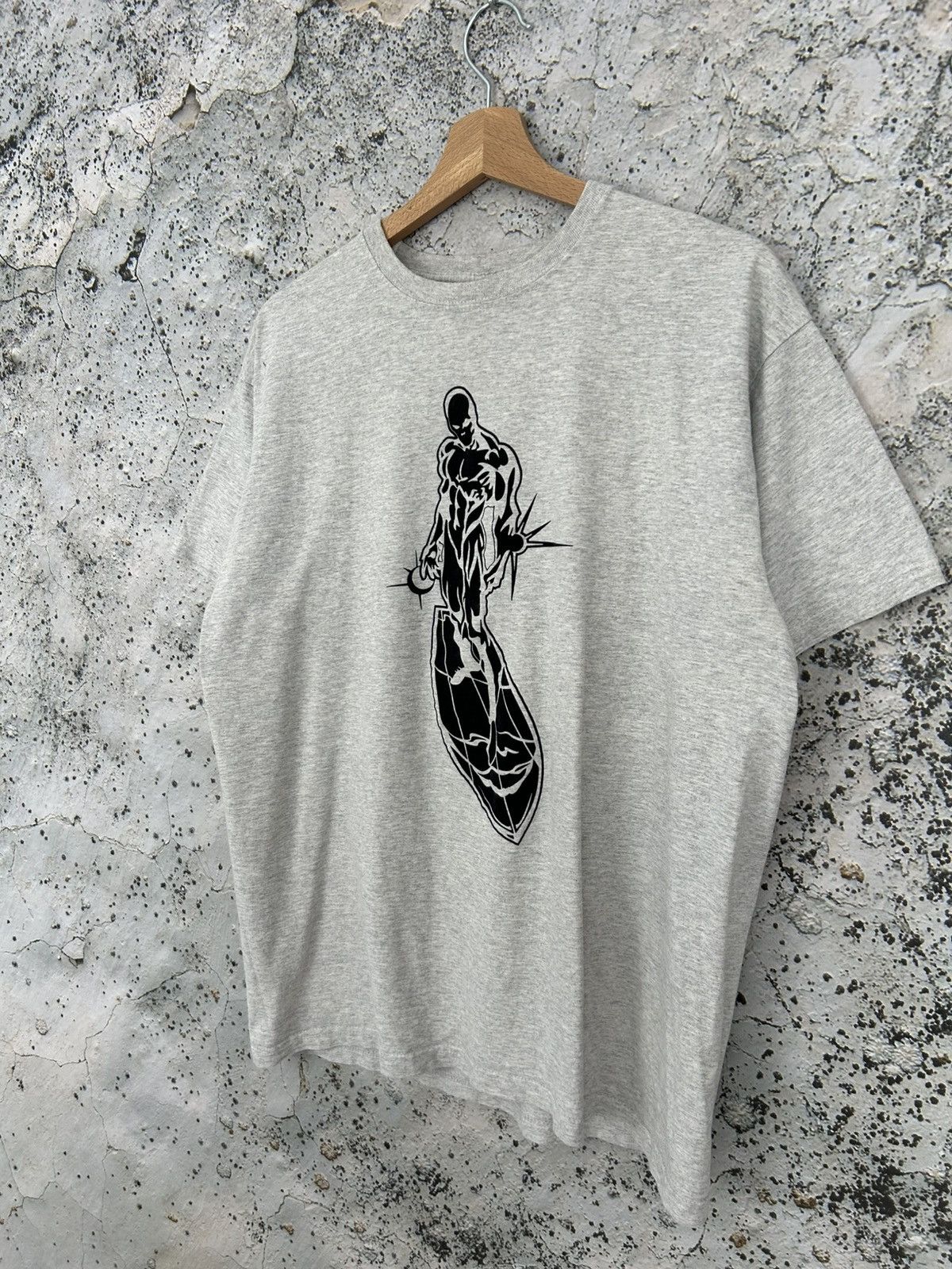Vintage Vintage Silver Surfer Graphic Tee Marvel Comics 90s Rare Size US L / EU 52-54 / 3 - 2 Thumbnail