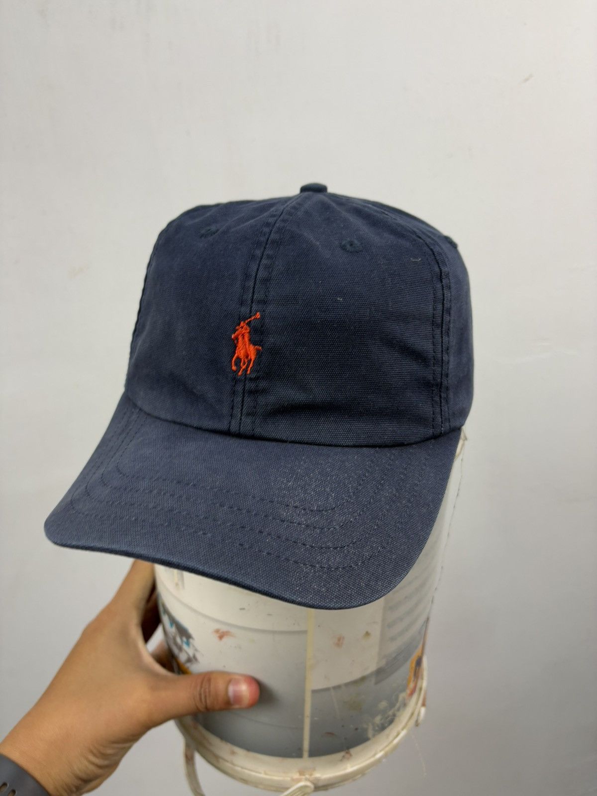 Polo Ralph Lauren Vintage Sunfaded Polo Ralph Lauren Cap Blue Hat Size ONE SIZE - 1 Thumbnail
