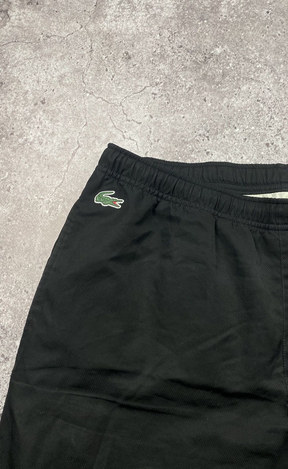 Lacoste × Vintage Vintage Lacoste Drill Track Pants Nylon Y2K Joggers Striped Size US 32 / EU 48 - 3 Thumbnail