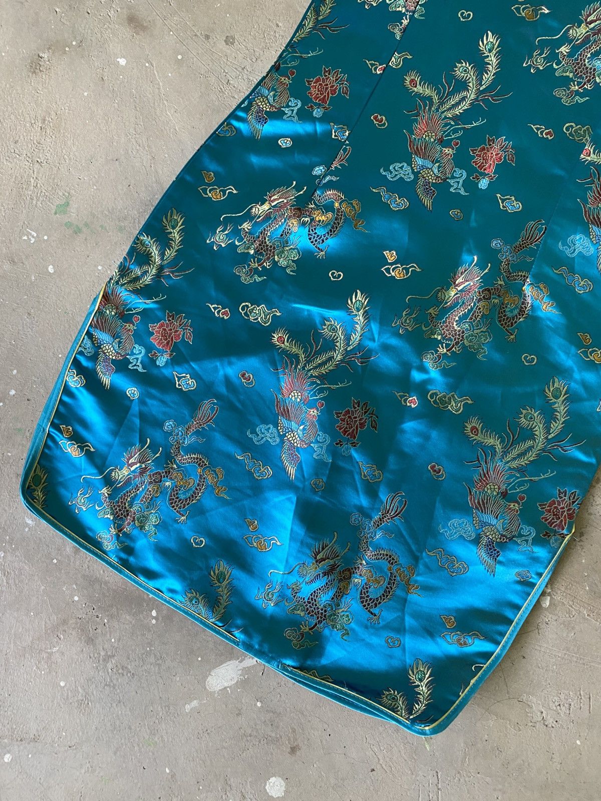 Chinese Laundry Vintage Chinese Cheongsam Silk Dress Size S / US 4 / IT 40 - 13 Thumbnail