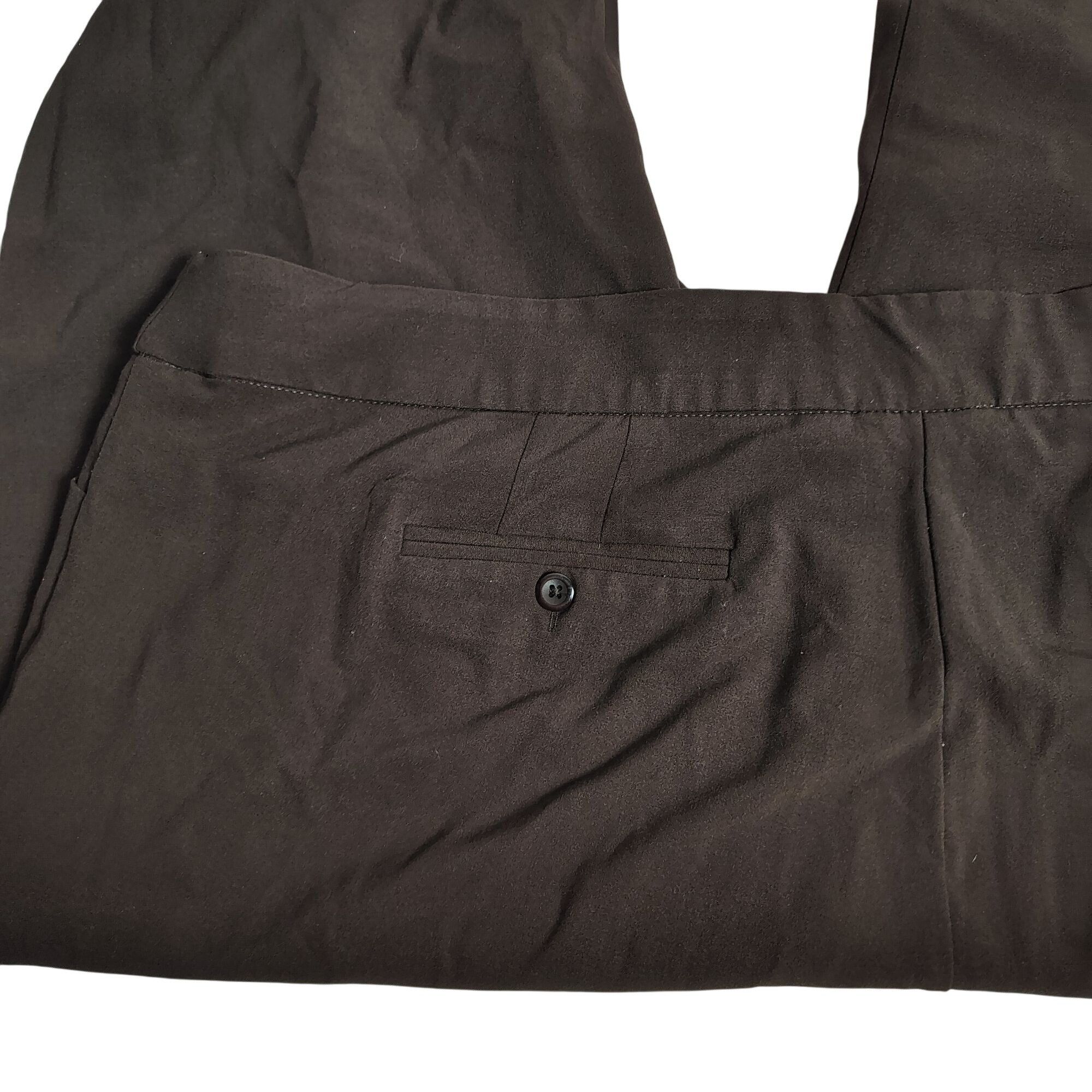 Croft & Barrow Croft & Barrow Womens 22W Brown Polyester Rayon Blend Dress Size 42" / US 20 - 5 Thumbnail
