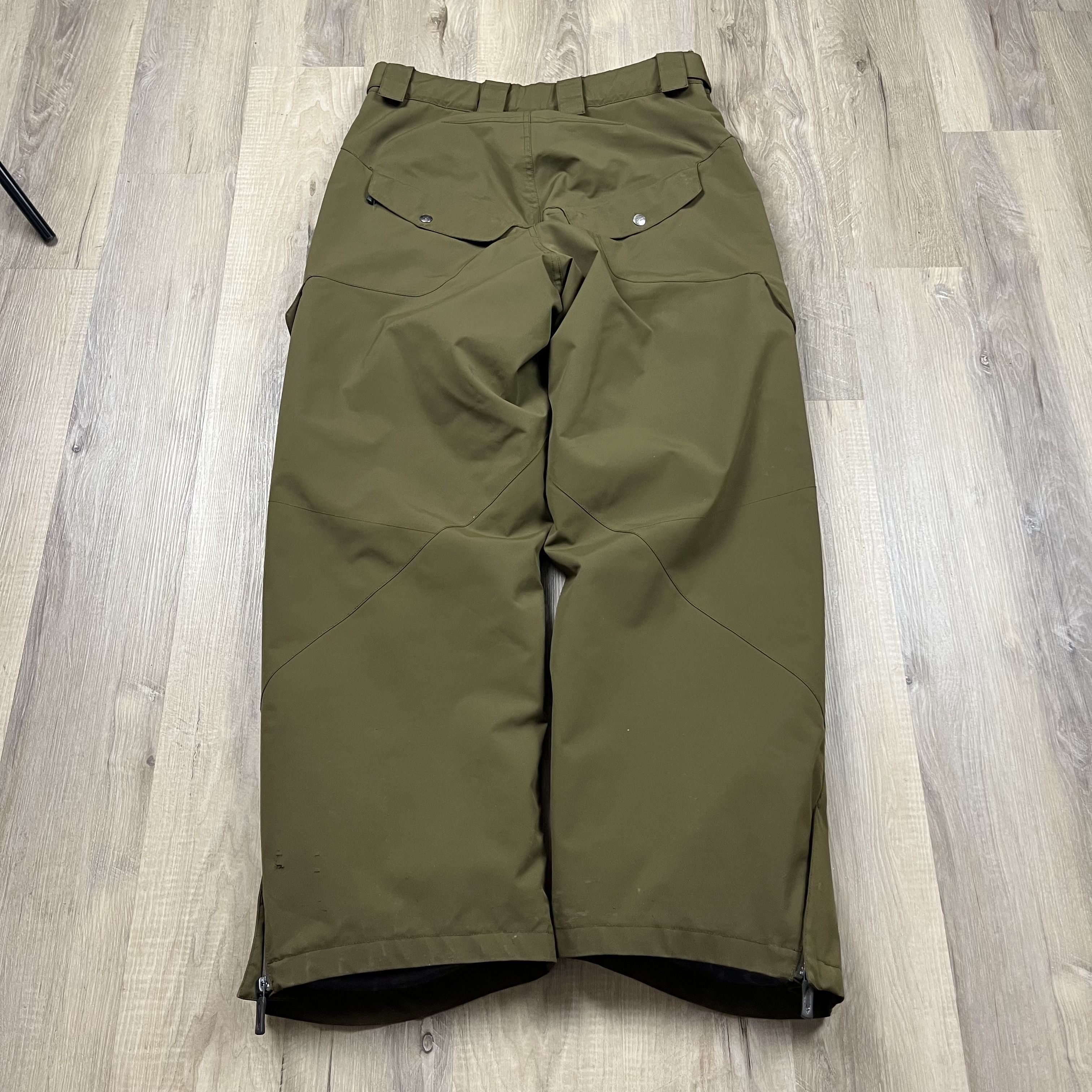 Oakley Y2K Oakley Snow Pants Olive Green Baggy Size Medium 34x30 Size US 34 / EU 50 - 3 Thumbnail