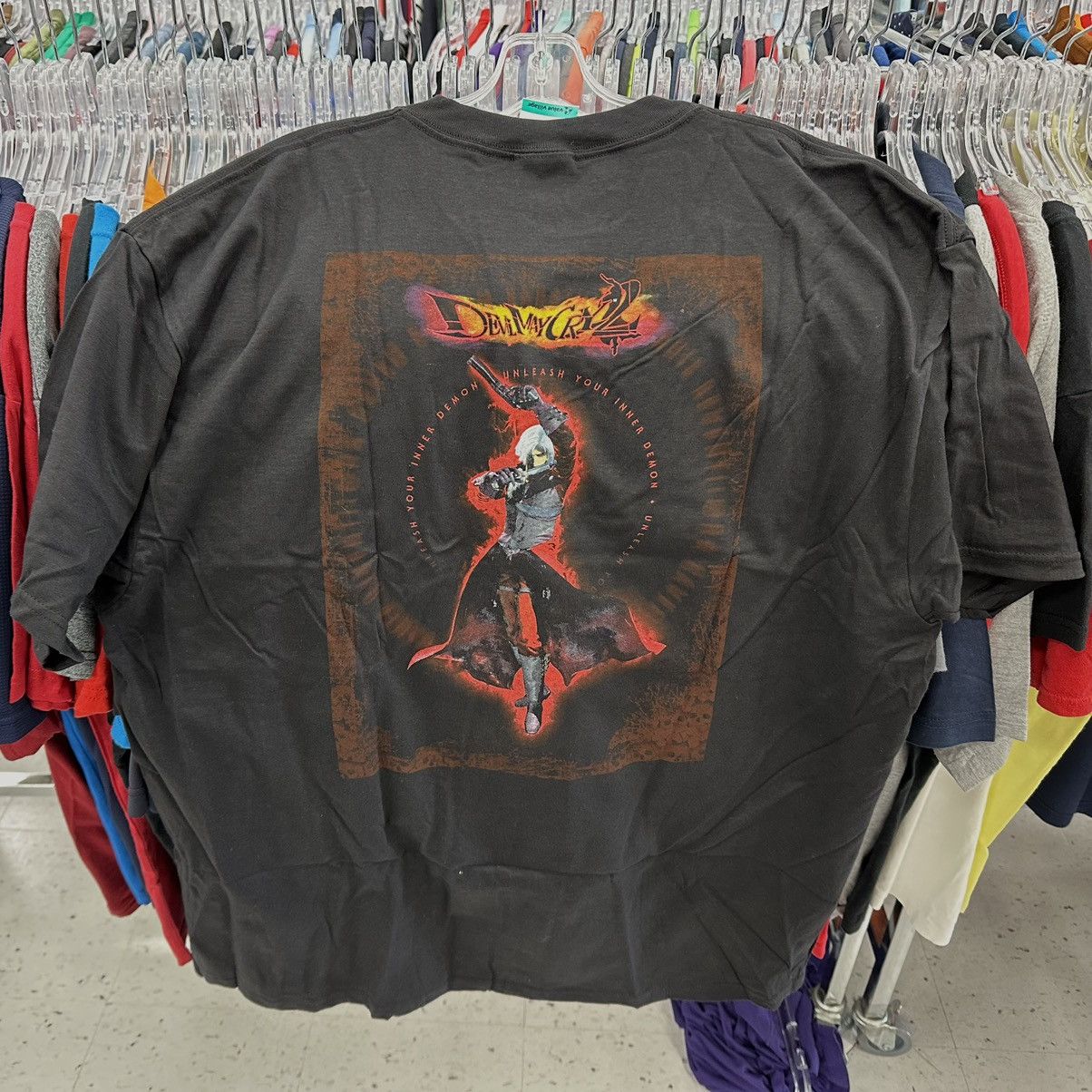 Vintage deadstock fashion devil may cry video game promo shirt