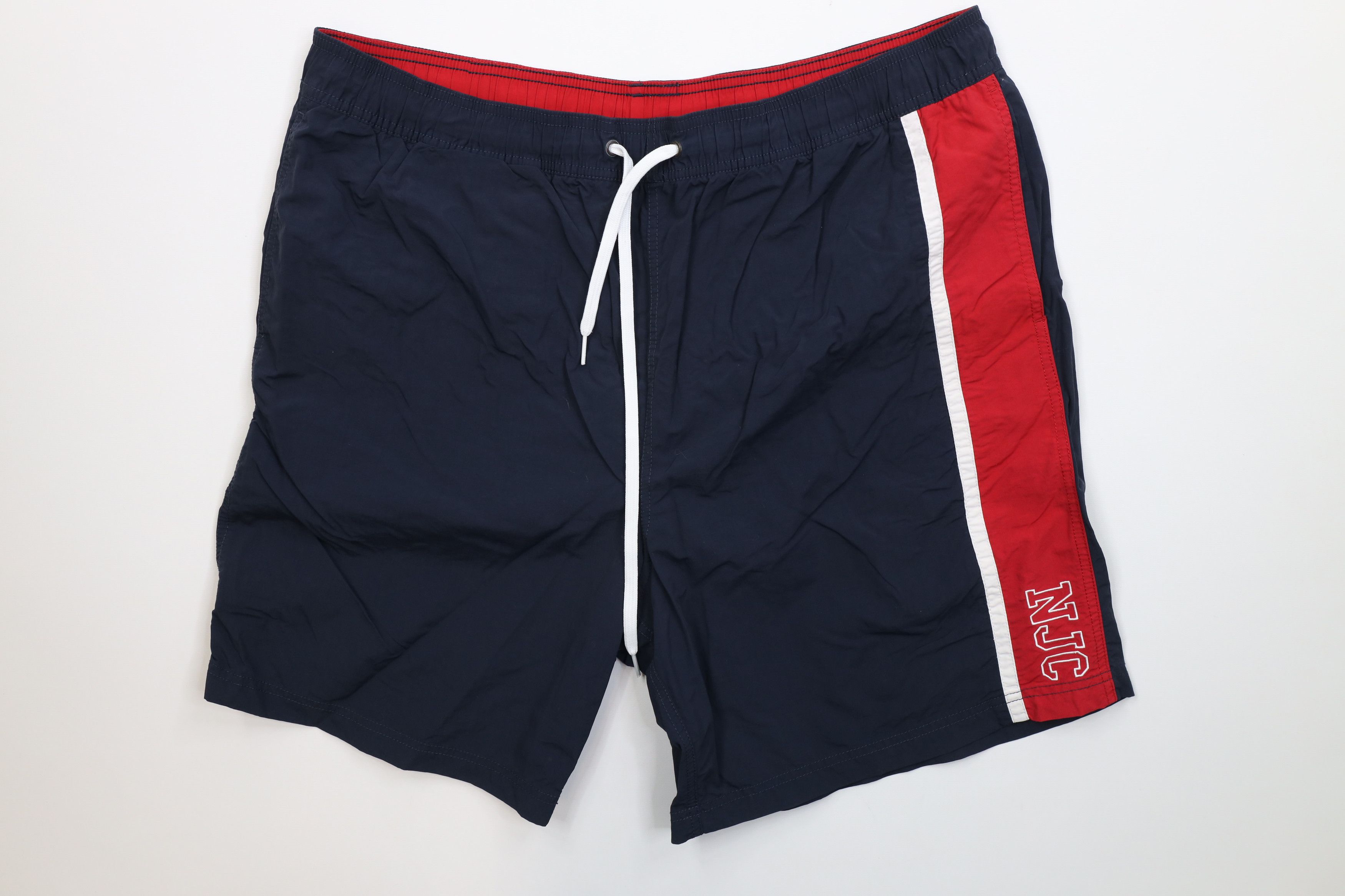 Nautica Vintage 90s Y2K Nautica Spell Lined Beach Shorts Swim Trunks Size US 36 / EU 52 - 1 Thumbnail