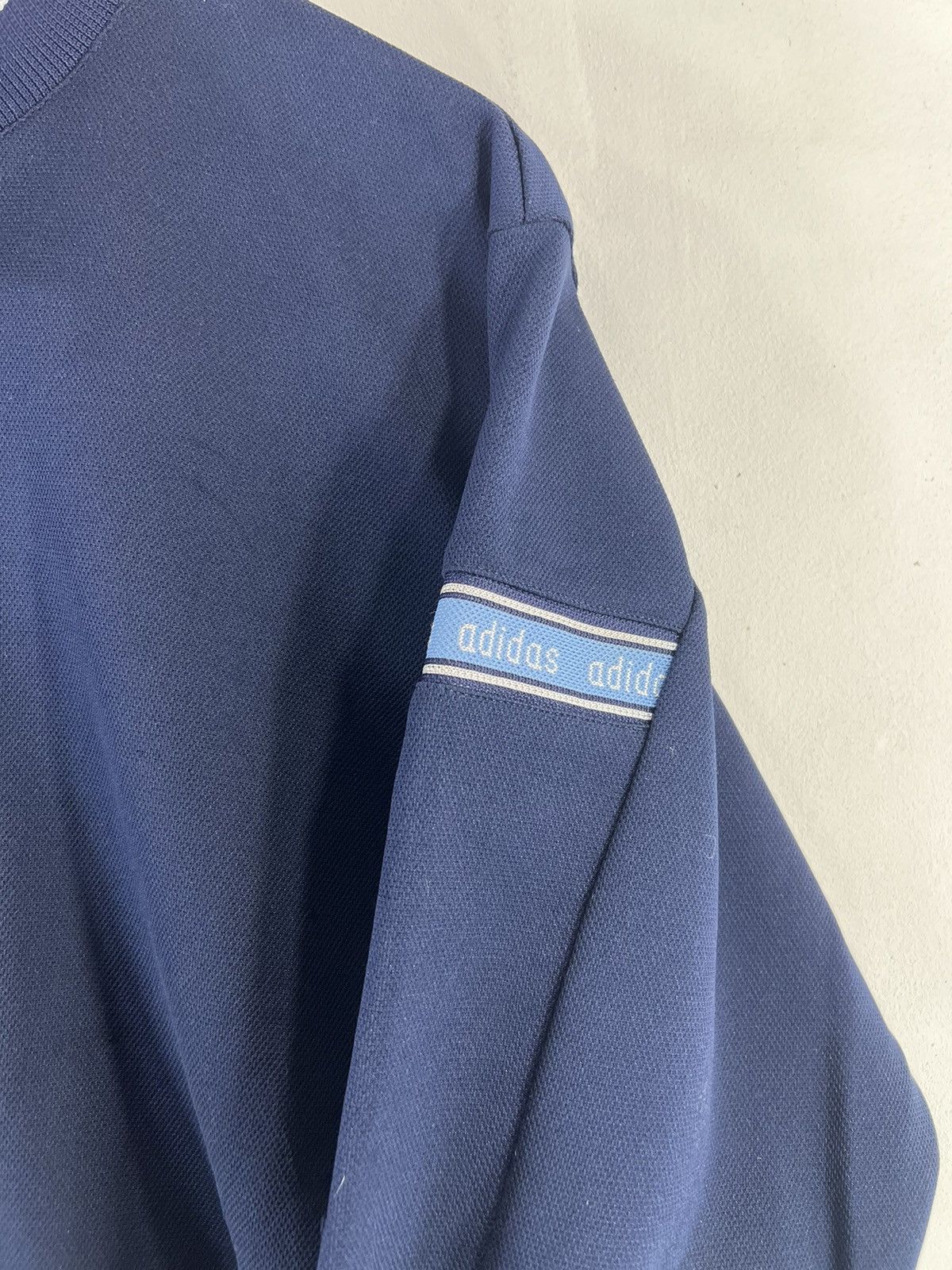Adidas × Japanese Brand × Vintage Vintage 90's Adidas Tracktop Full Zipper Size US M / EU 48-50 / 2 - 10 Thumbnail