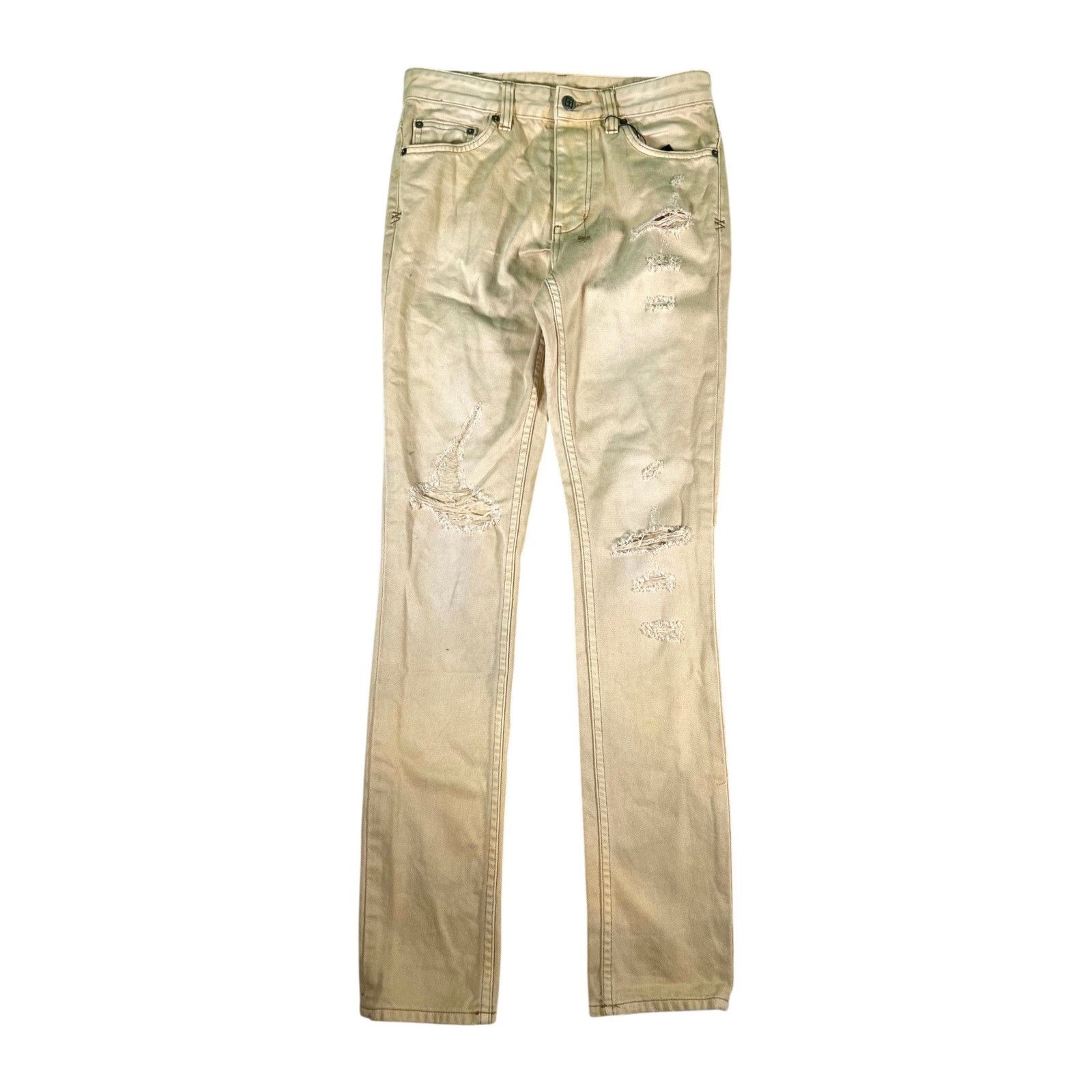 Ksubi Ksubi Ripped Tan Jeans Size US 28 / EU 44 - 1 Thumbnail