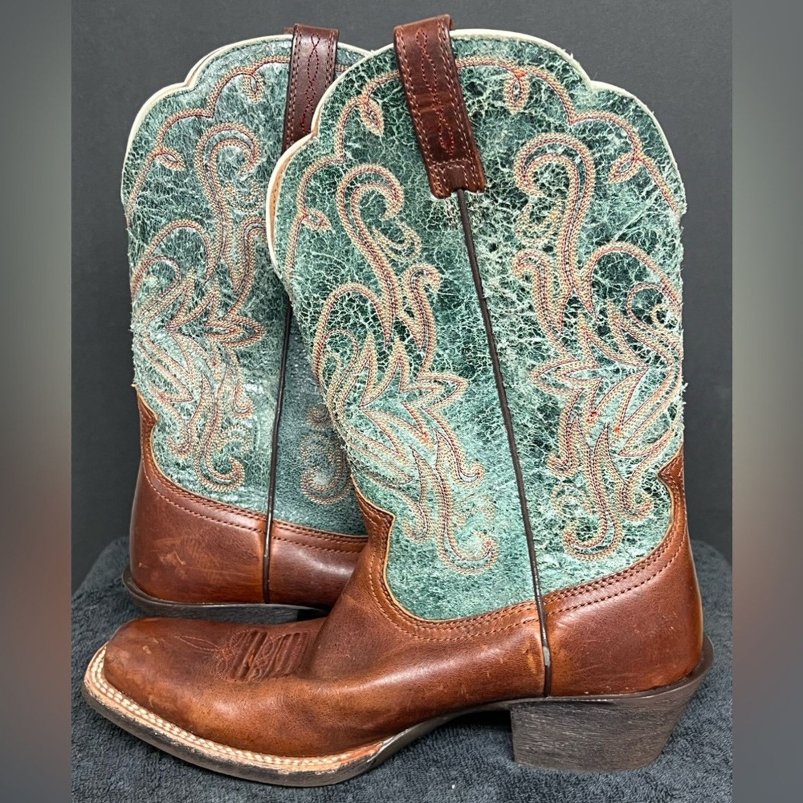 Ariat Ariat Ladies Legend Sq Toe Piney Woods Western Cowgirl Boots Size US 7.5 / IT 37.5 - 6 Thumbnail