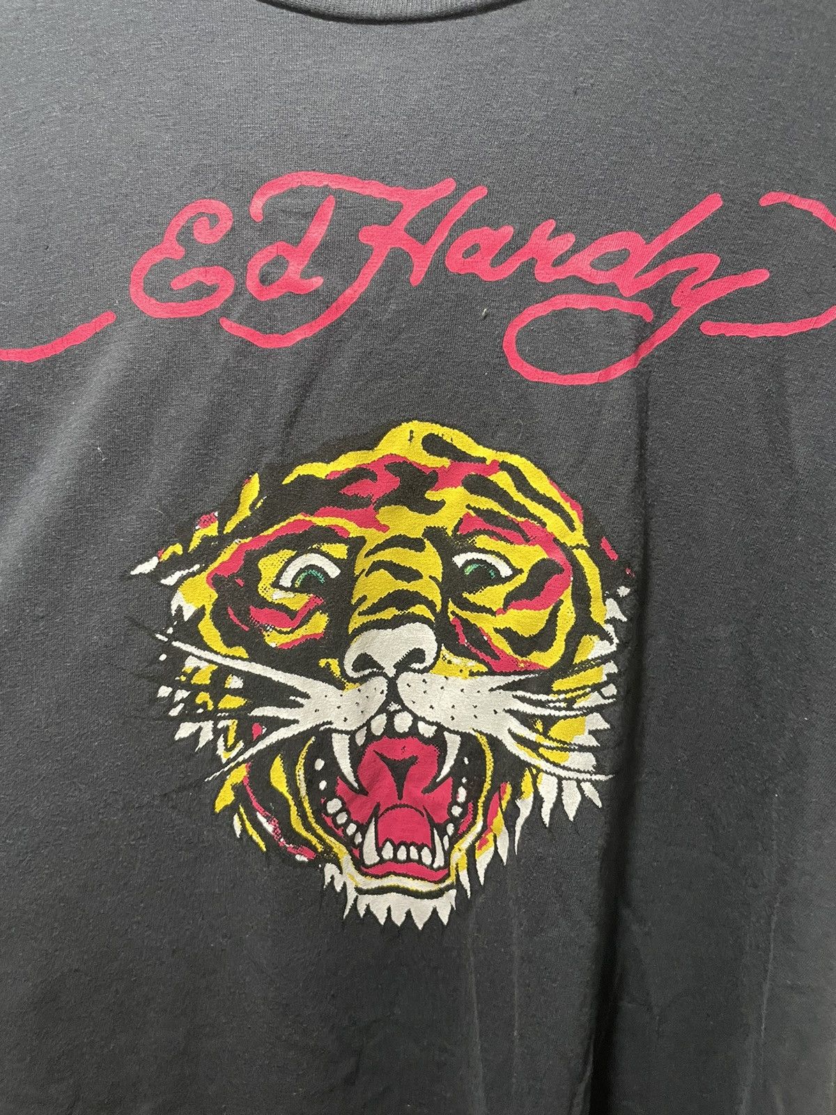 Ed Hardy Tiger T-shirt y2k vintage Size US L / EU 52-54 / 3 - 1 Thumbnail