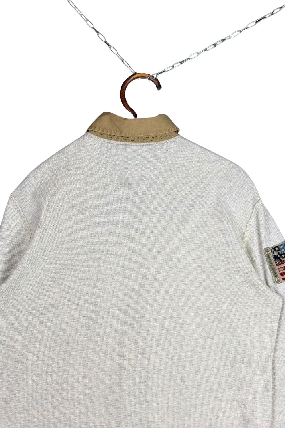 Polo Ralph Lauren 12SS Polo Ralph Lauren Western Distressed Heritage Rugby Size US M / EU 48-50 / 2 - 12 Thumbnail