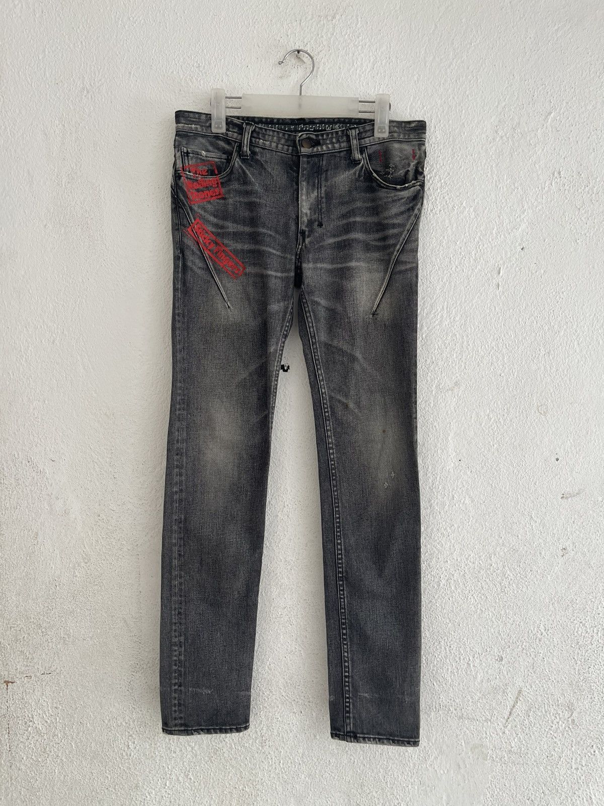 Number Nine The Rolling Stones “Sticky Fingers” Denim Pant